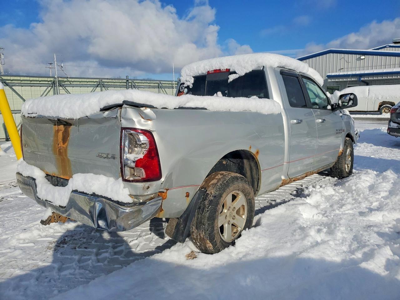 2014 Ram 1500 Slt Silver vin: 1C6RR7GT0ES149923