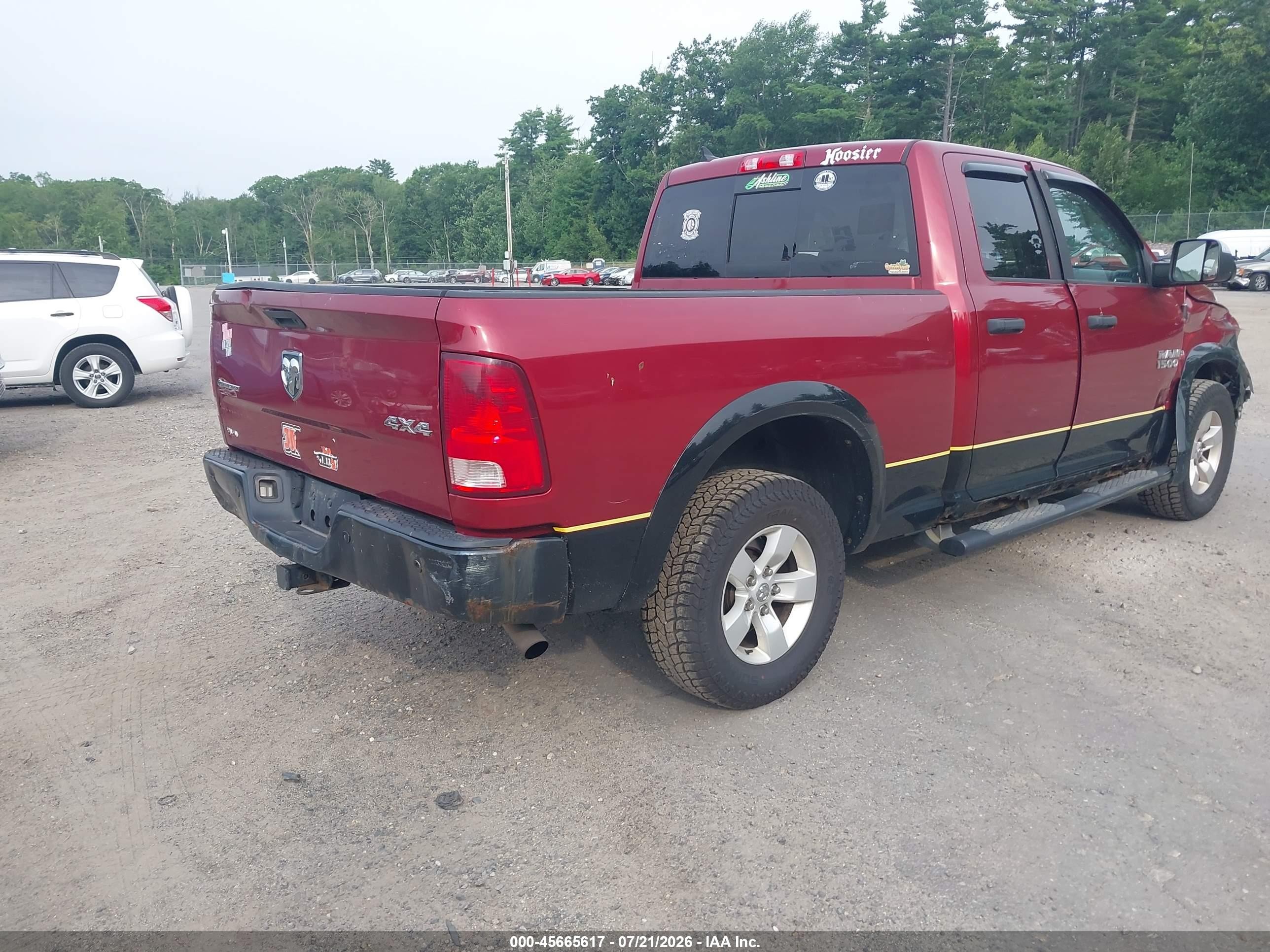 2014 Ram 1500 Outdoorsman vin: 1C6RR7GT0ES246202
