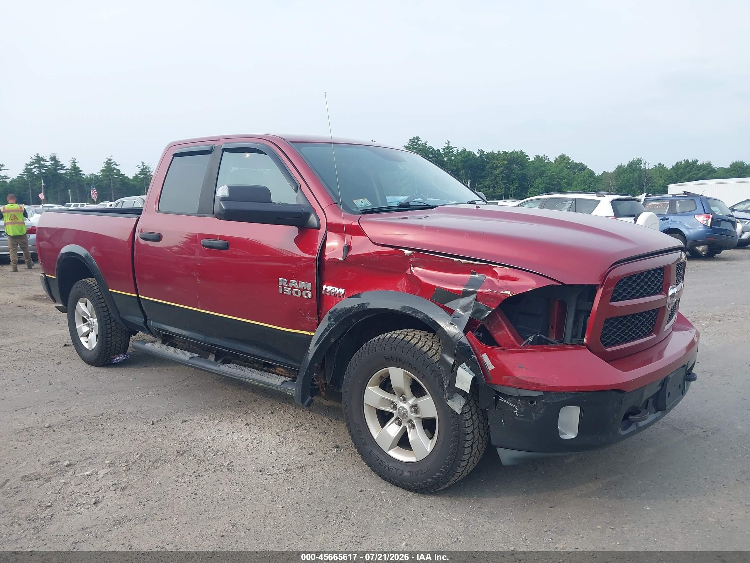 2014 Ram 1500 Outdoorsman vin: 1C6RR7GT0ES246202