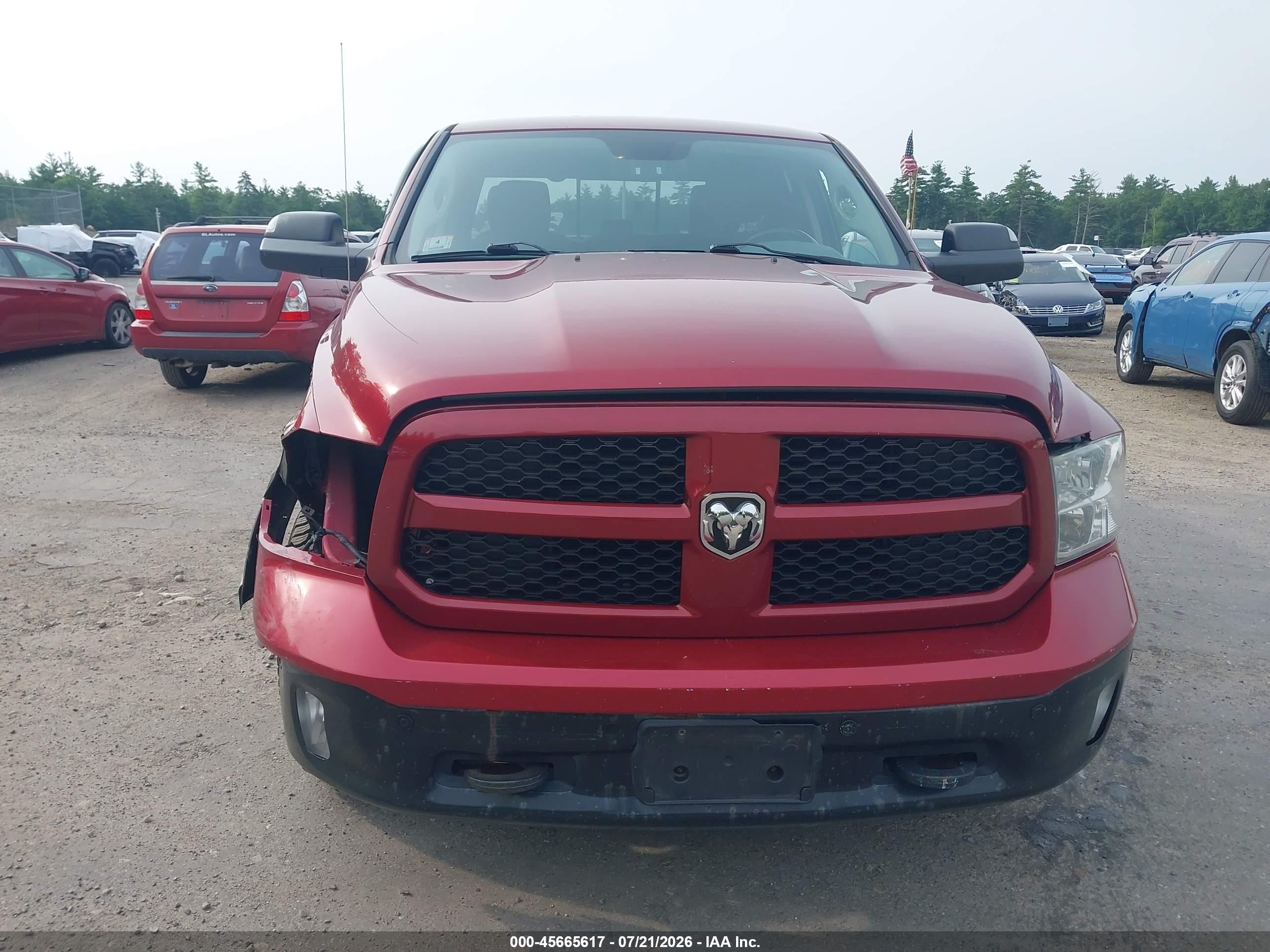 2014 Ram 1500 Outdoorsman vin: 1C6RR7GT0ES246202