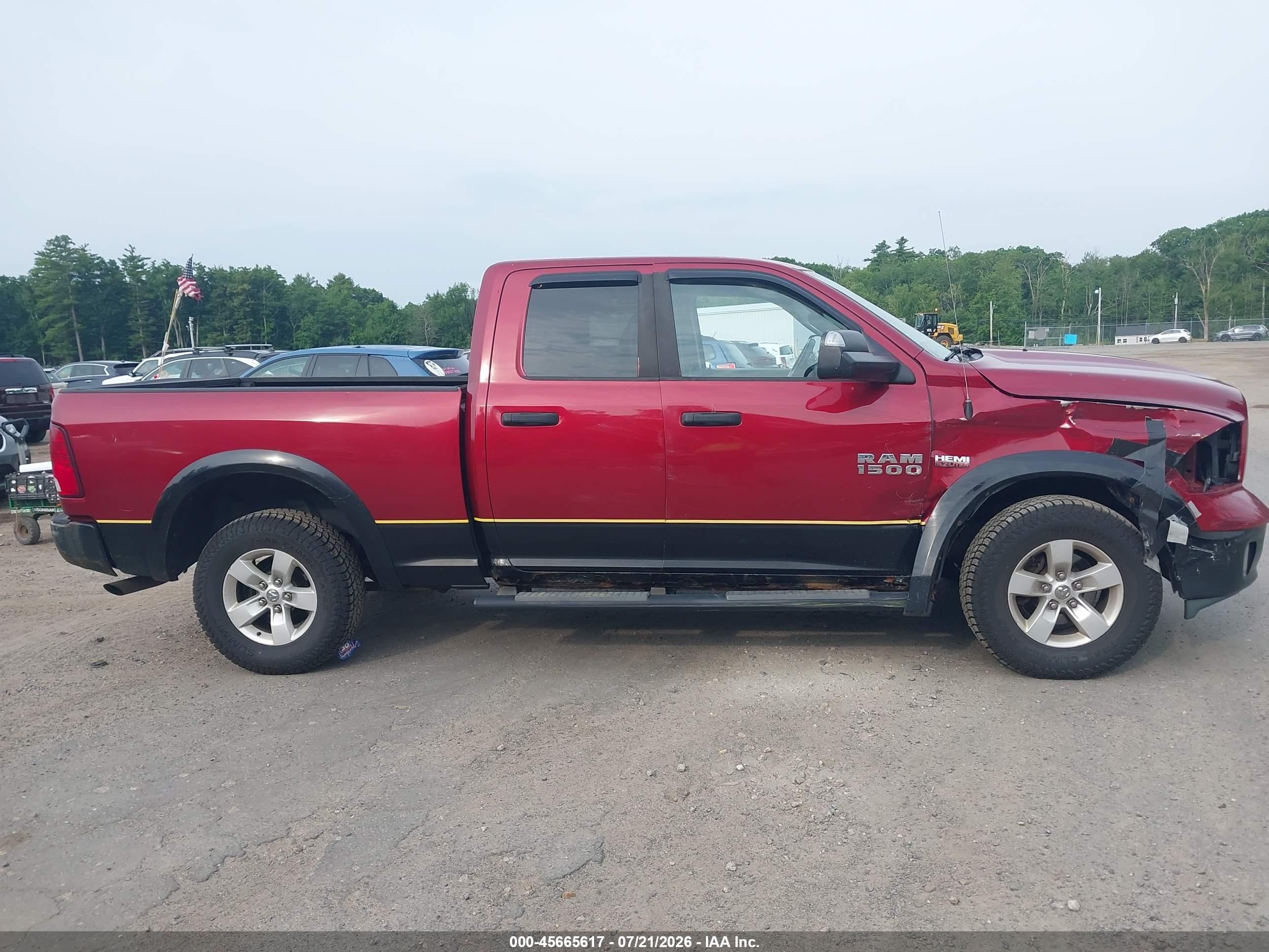 2014 Ram 1500 Outdoorsman vin: 1C6RR7GT0ES246202