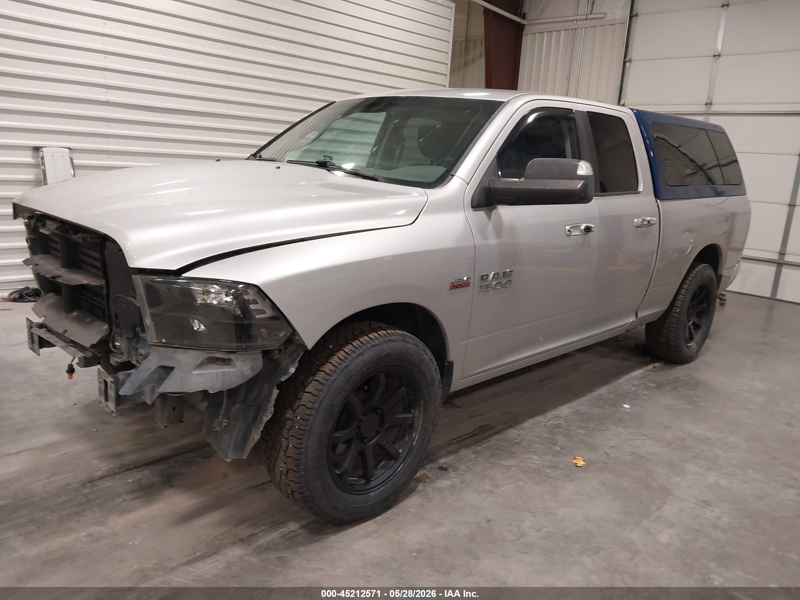 2014 Ram 1500 Big Horn Silver vin: 1C6RR7GT0ES325174