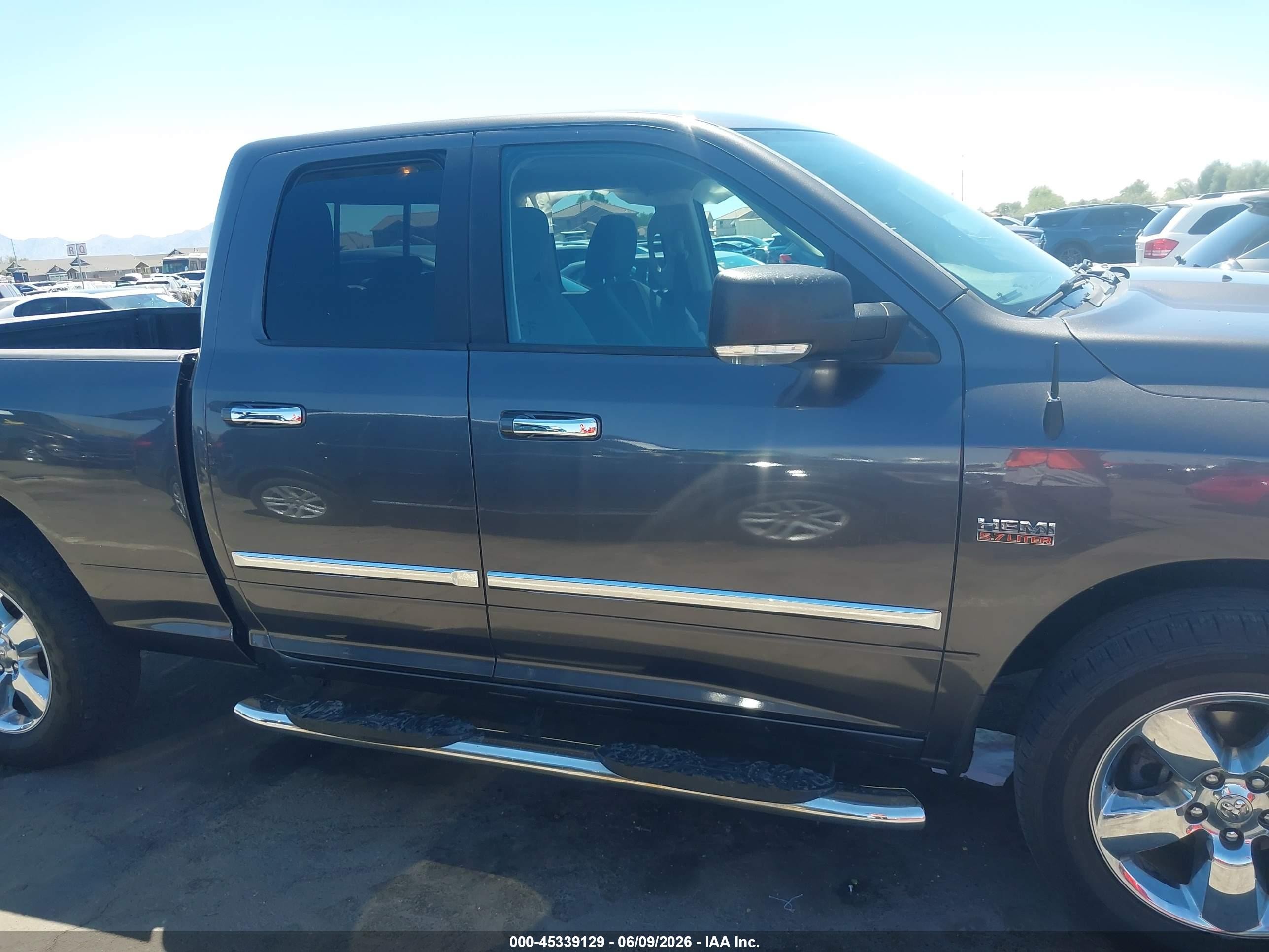 2014 Ram 1500 Big Horn Gray vin: 1C6RR7GT0ES393314