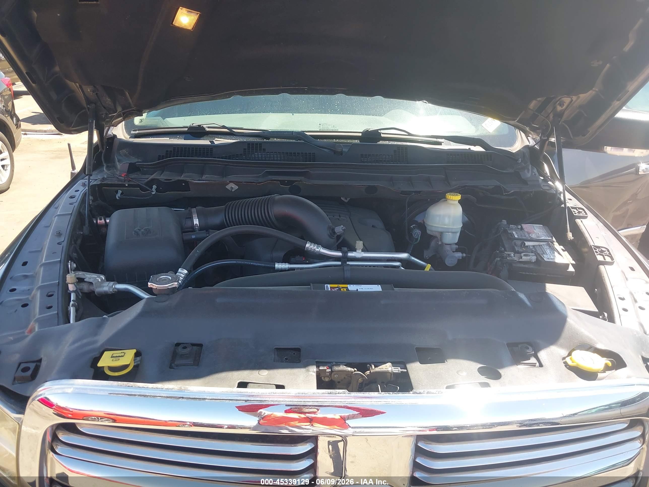 2014 Ram 1500 Big Horn Gray vin: 1C6RR7GT0ES393314