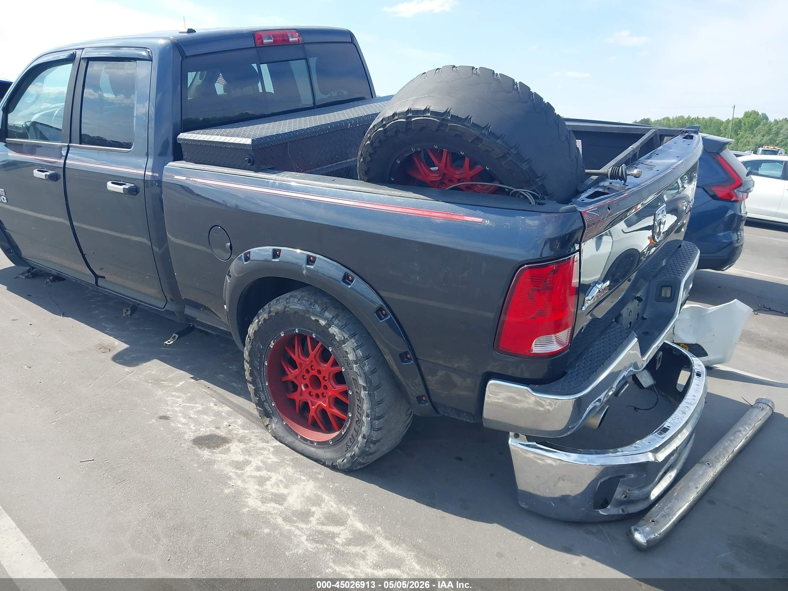 2014 Ram 1500 Big Horn Black vin: 1C6RR7GT0ES409141