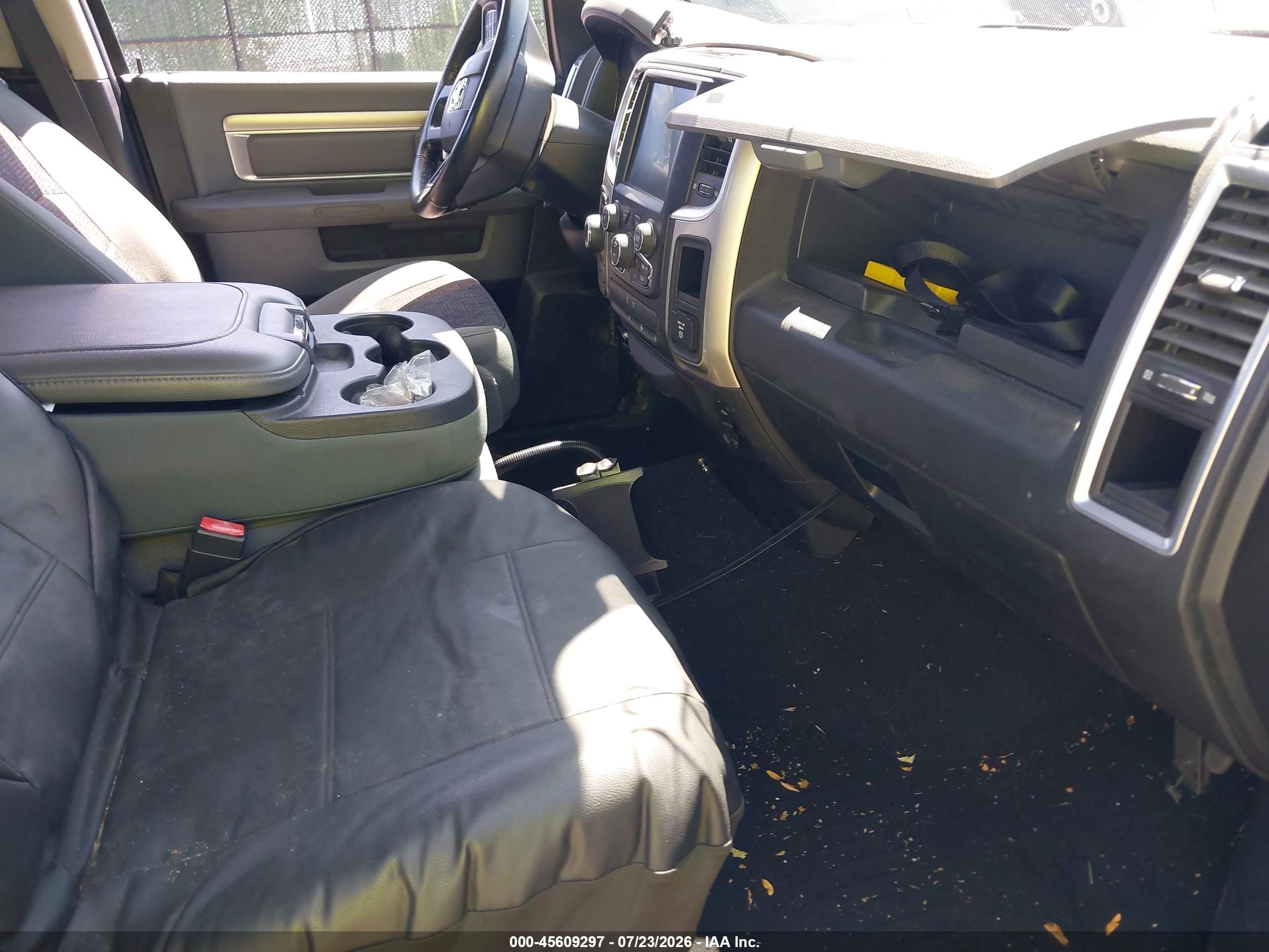 2015 Ram 1500 Big Horn Black vin: 1C6RR7GT0FS643328