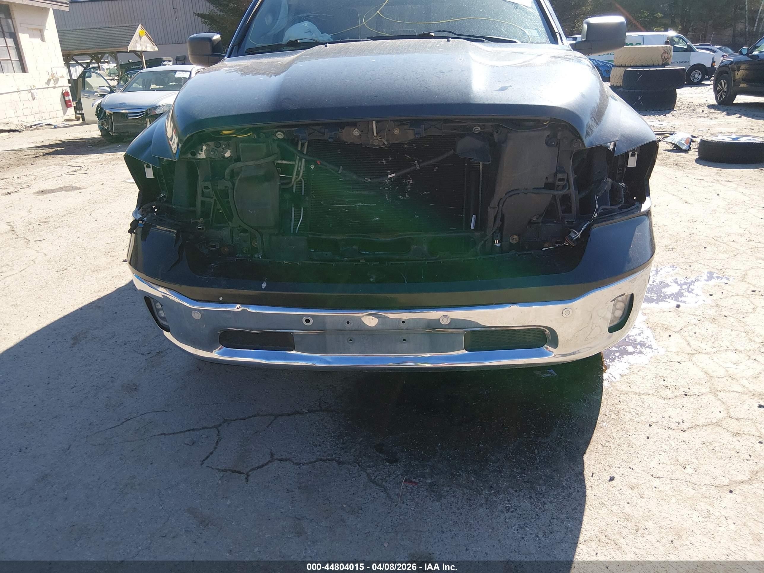 2015 Ram 1500 Big Horn Black vin: 1C6RR7GT0FS720005