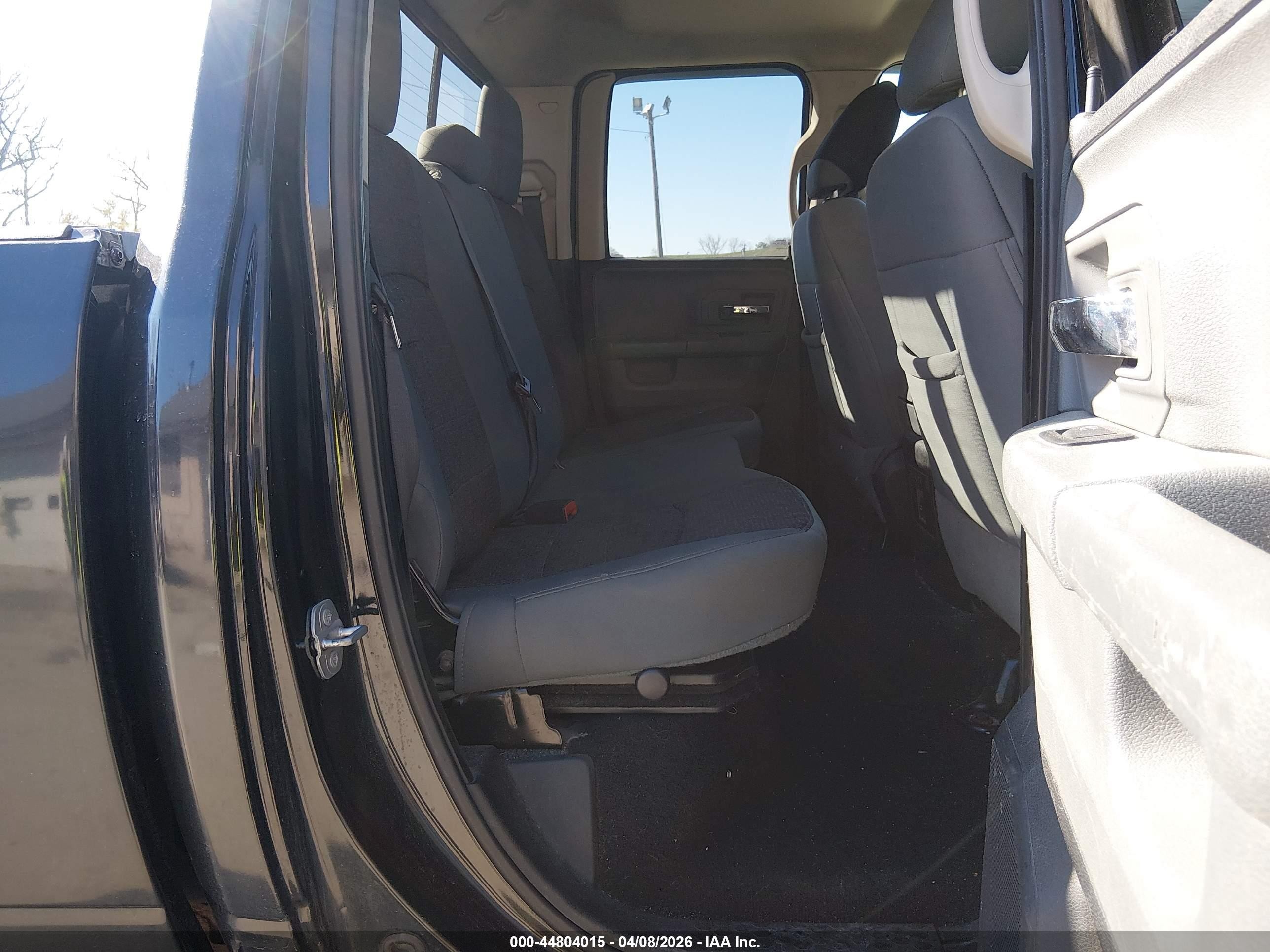 2015 Ram 1500 Big Horn Black vin: 1C6RR7GT0FS720005
