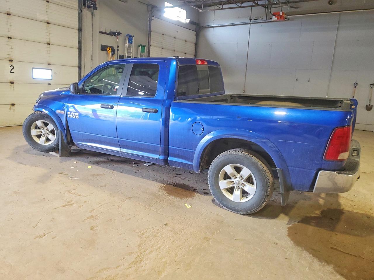 2017 Ram 1500 Slt Blue vin: 1C6RR7GT0HS626810