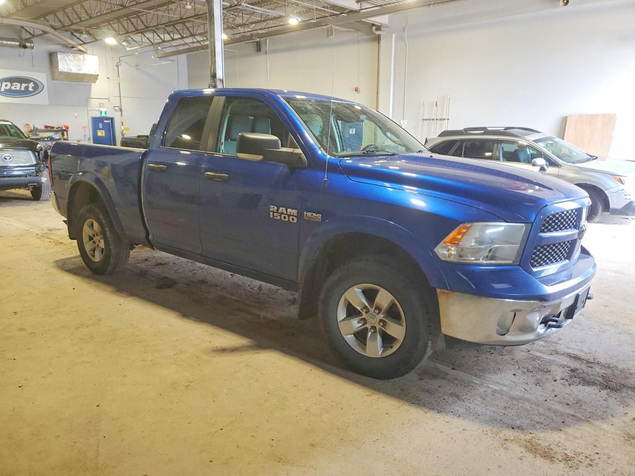 2017 Ram 1500 Slt Blue vin: 1C6RR7GT0HS626810