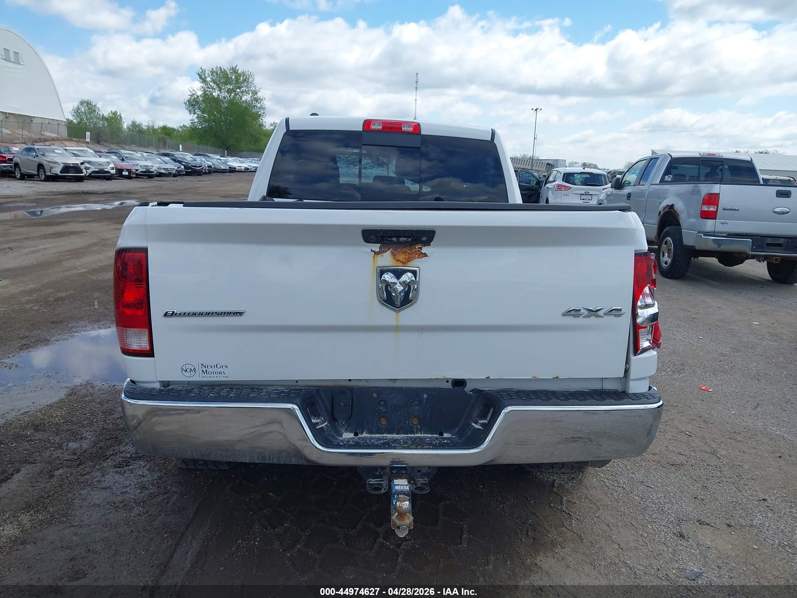 2013 Ram 1500 Slt White vin: 1C6RR7GT1DS517136