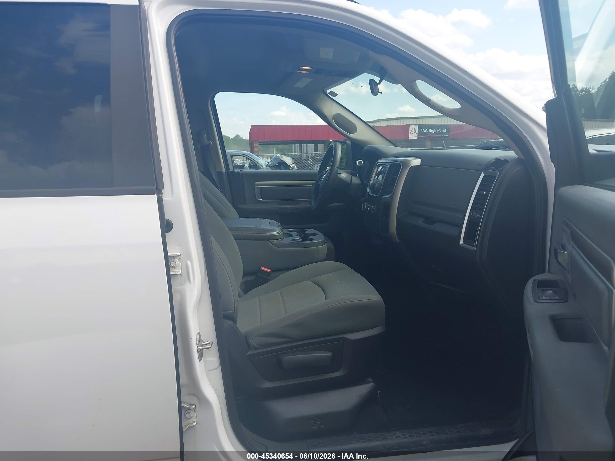 2013 Ram 1500 Slt White vin: 1C6RR7GT1DS566322