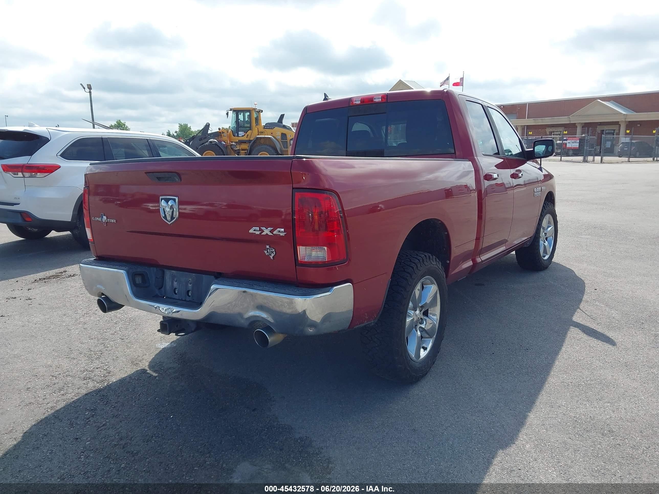 2013 Ram 1500 Lone Star Maroon vin: 1C6RR7GT1DS577658