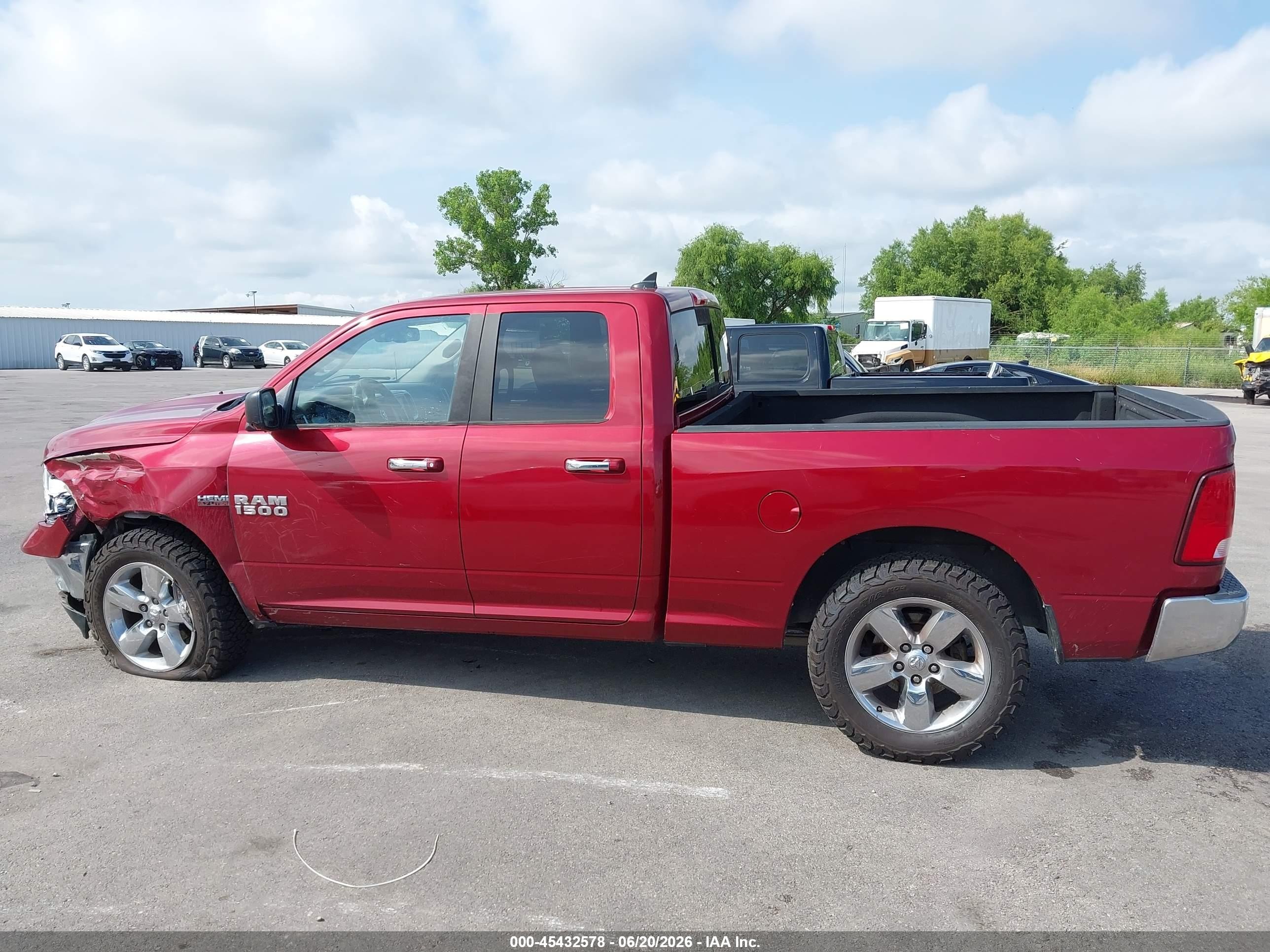 2013 Ram 1500 Lone Star Maroon vin: 1C6RR7GT1DS577658