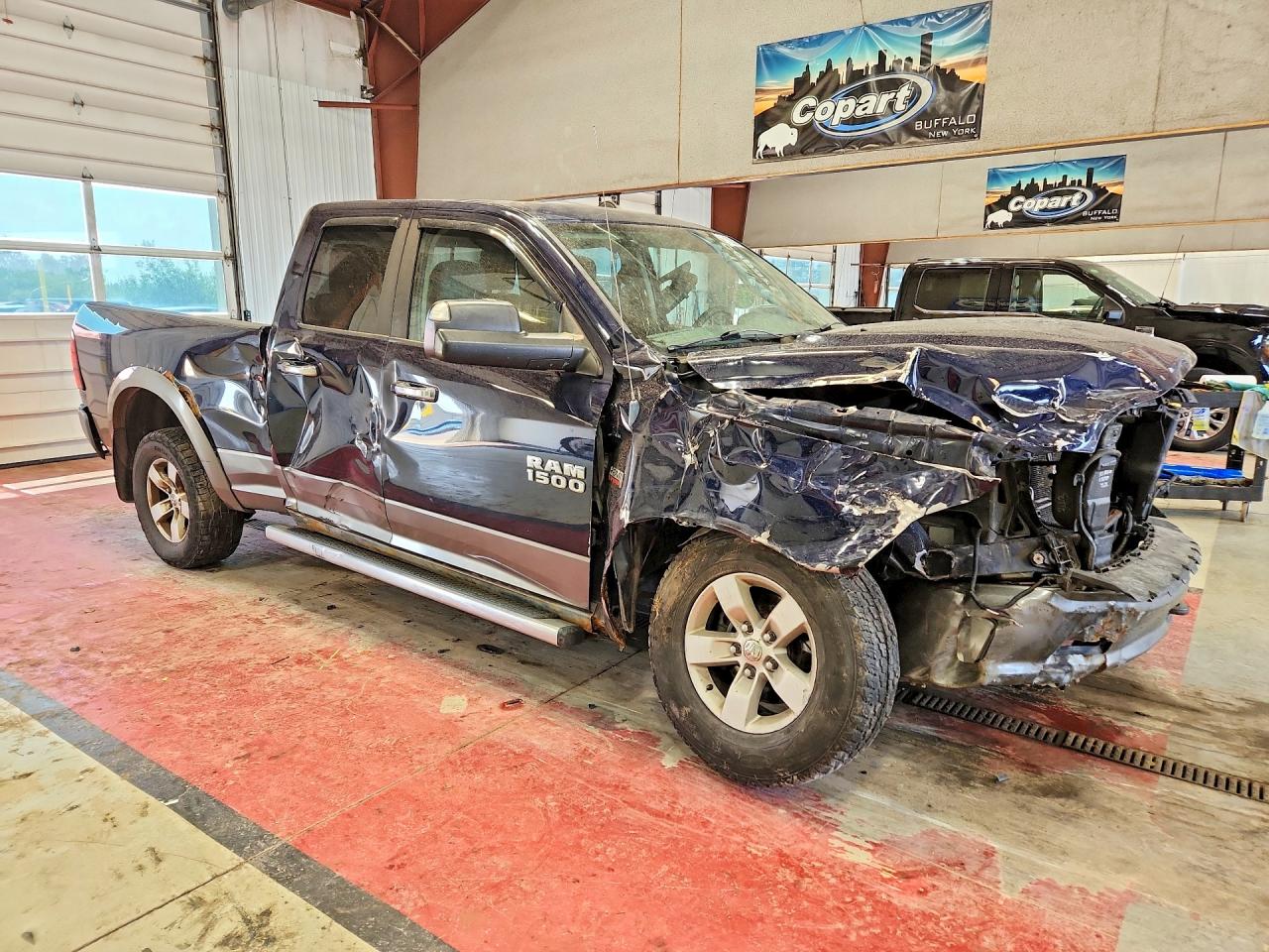 2013 Ram 1500 Slt Blue vin: 1C6RR7GT1DS601067