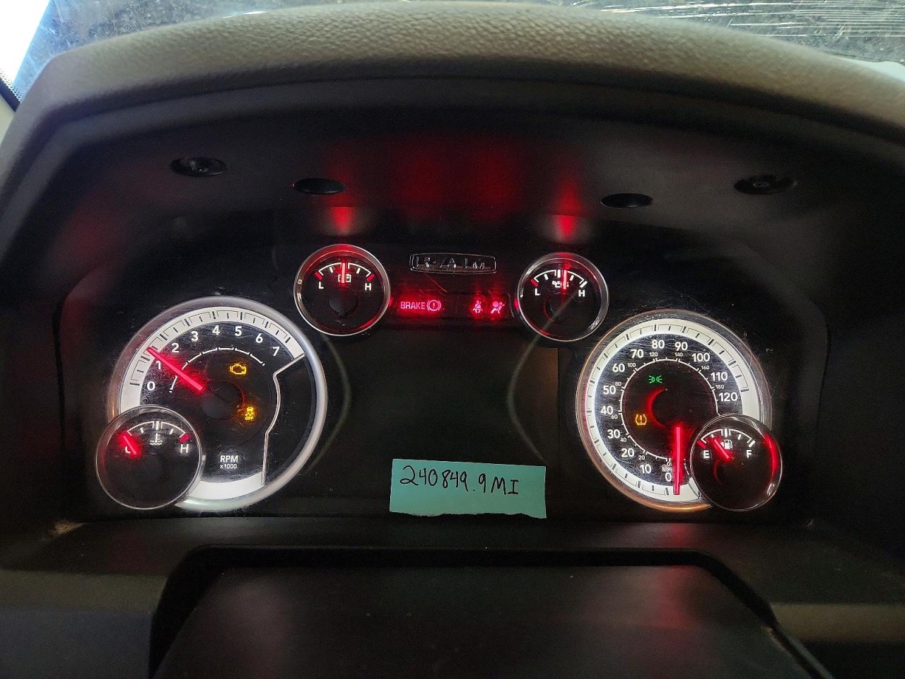2013 Ram 1500 Slt Blue vin: 1C6RR7GT1DS601067