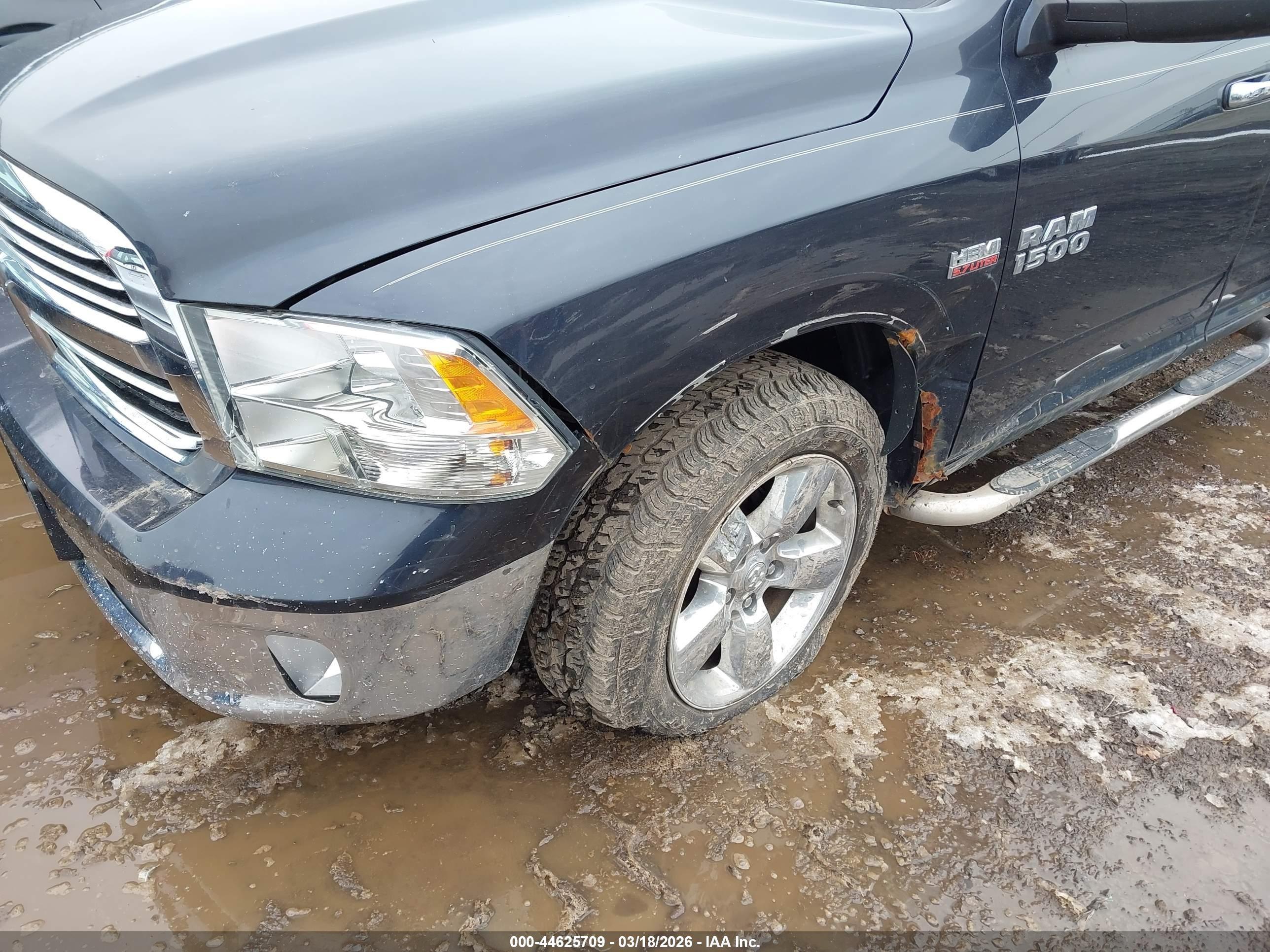 2013 Ram 1500 Big Horn Dark Blue vin: 1C6RR7GT1DS621237