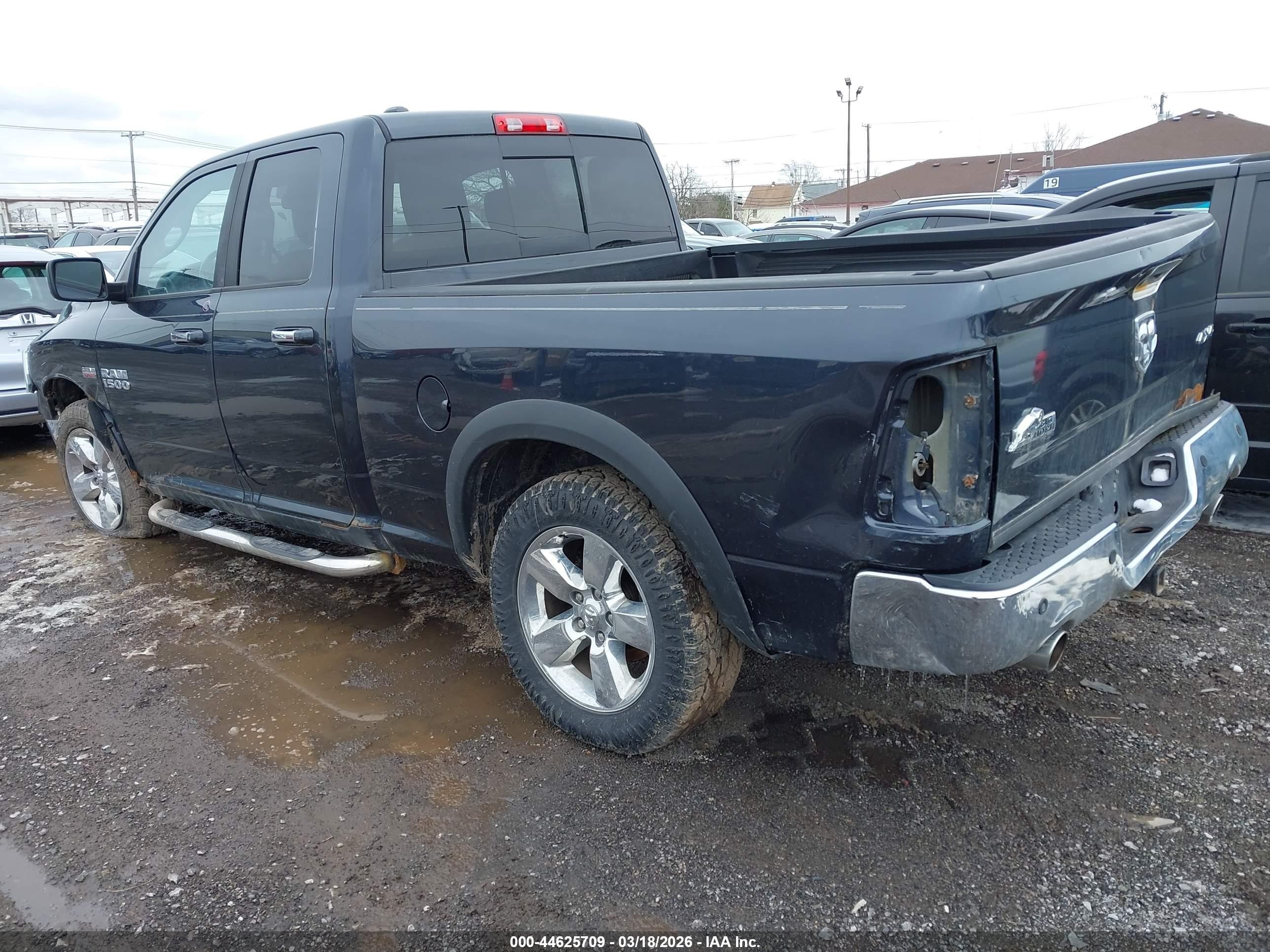 2013 Ram 1500 Big Horn Dark Blue vin: 1C6RR7GT1DS621237