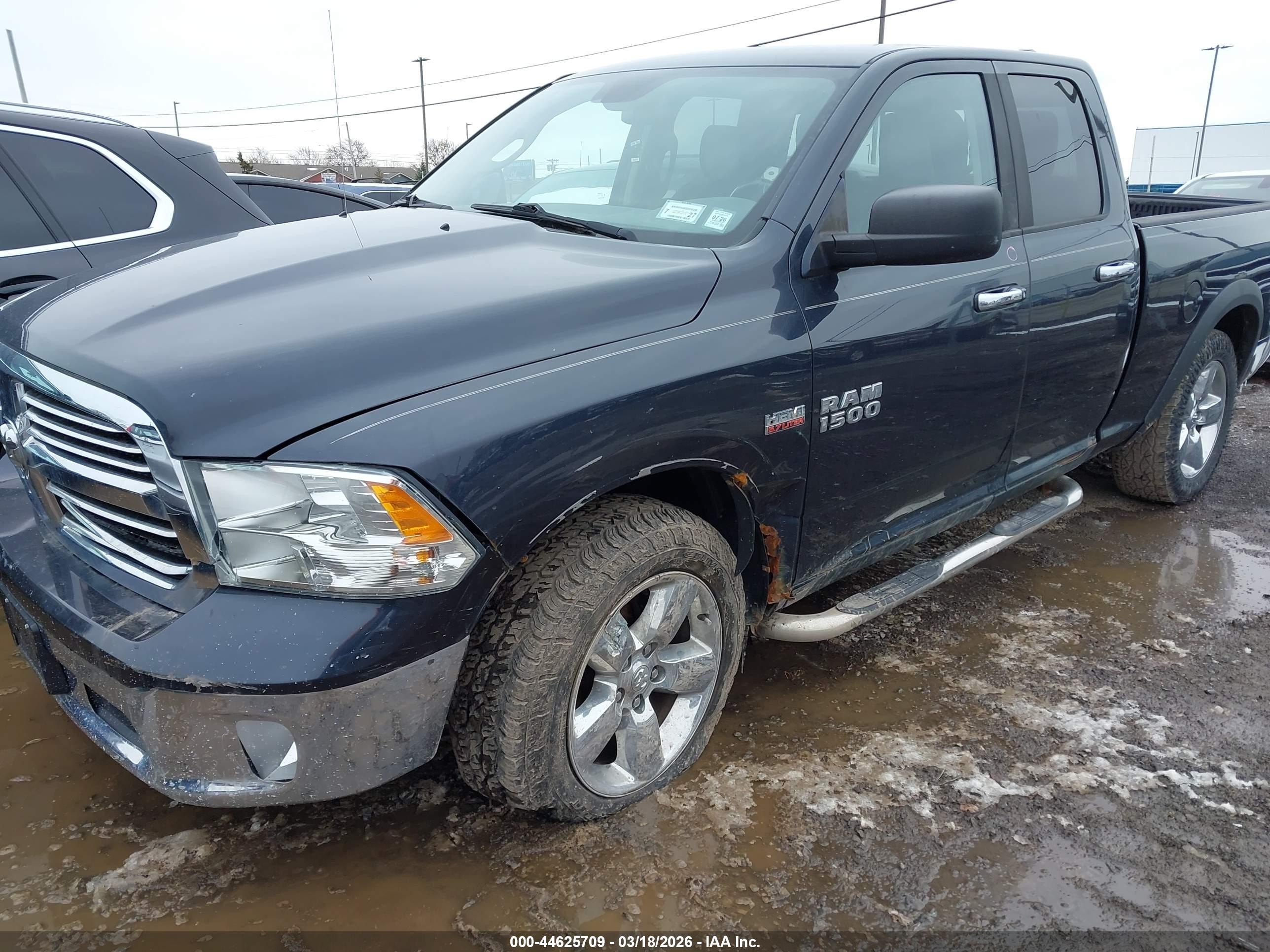 2013 Ram 1500 Big Horn Dark Blue vin: 1C6RR7GT1DS621237
