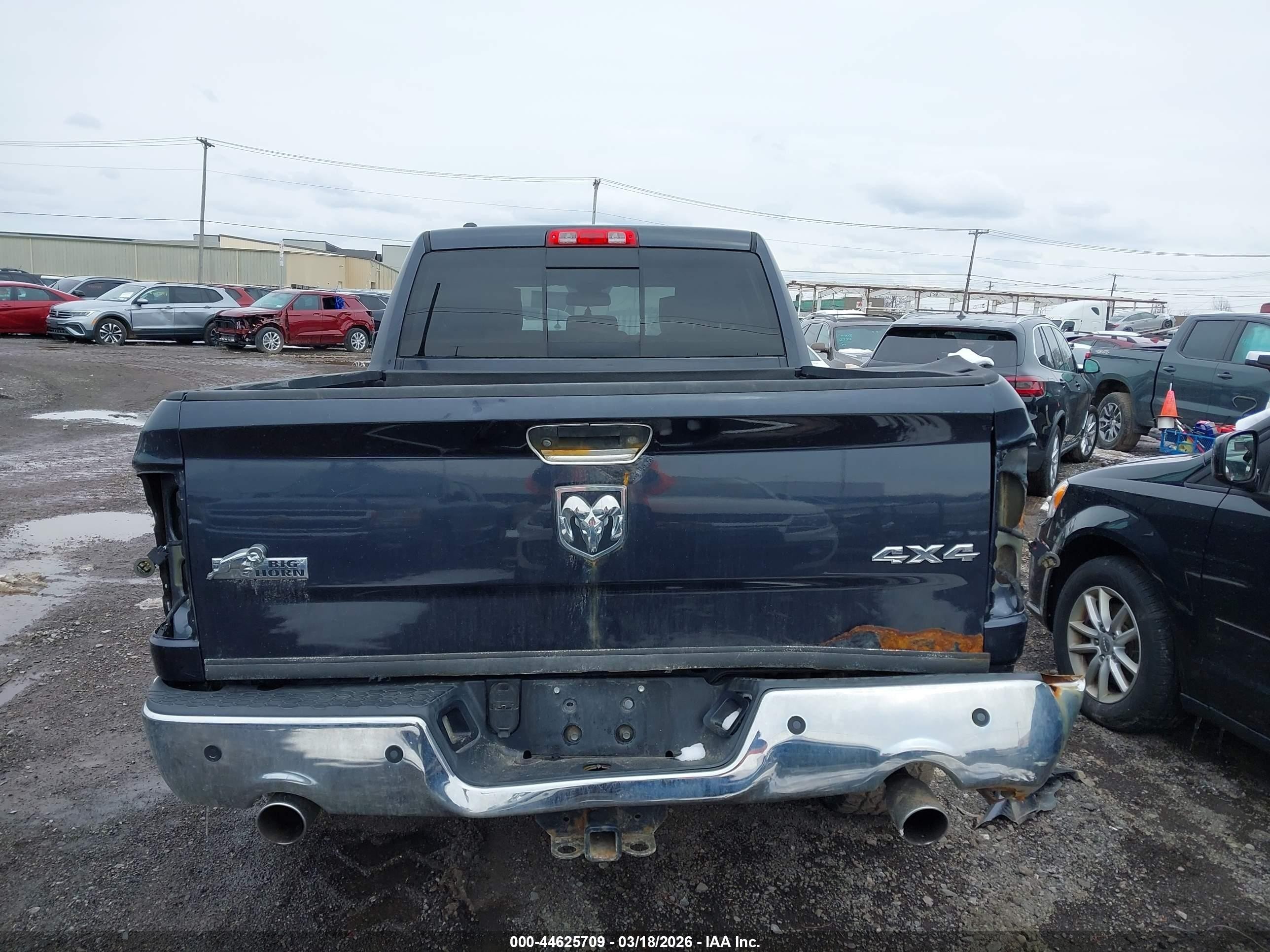 2013 Ram 1500 Big Horn Dark Blue vin: 1C6RR7GT1DS621237