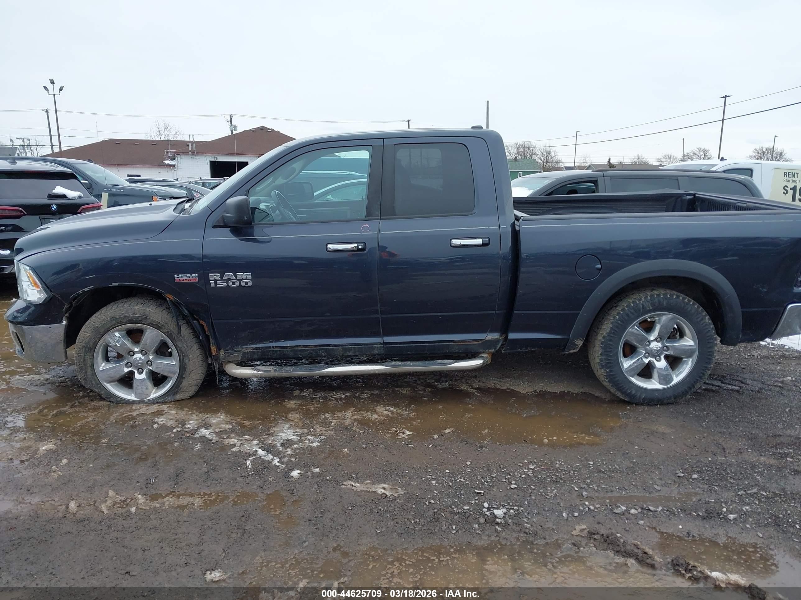 2013 Ram 1500 Big Horn Dark Blue vin: 1C6RR7GT1DS621237