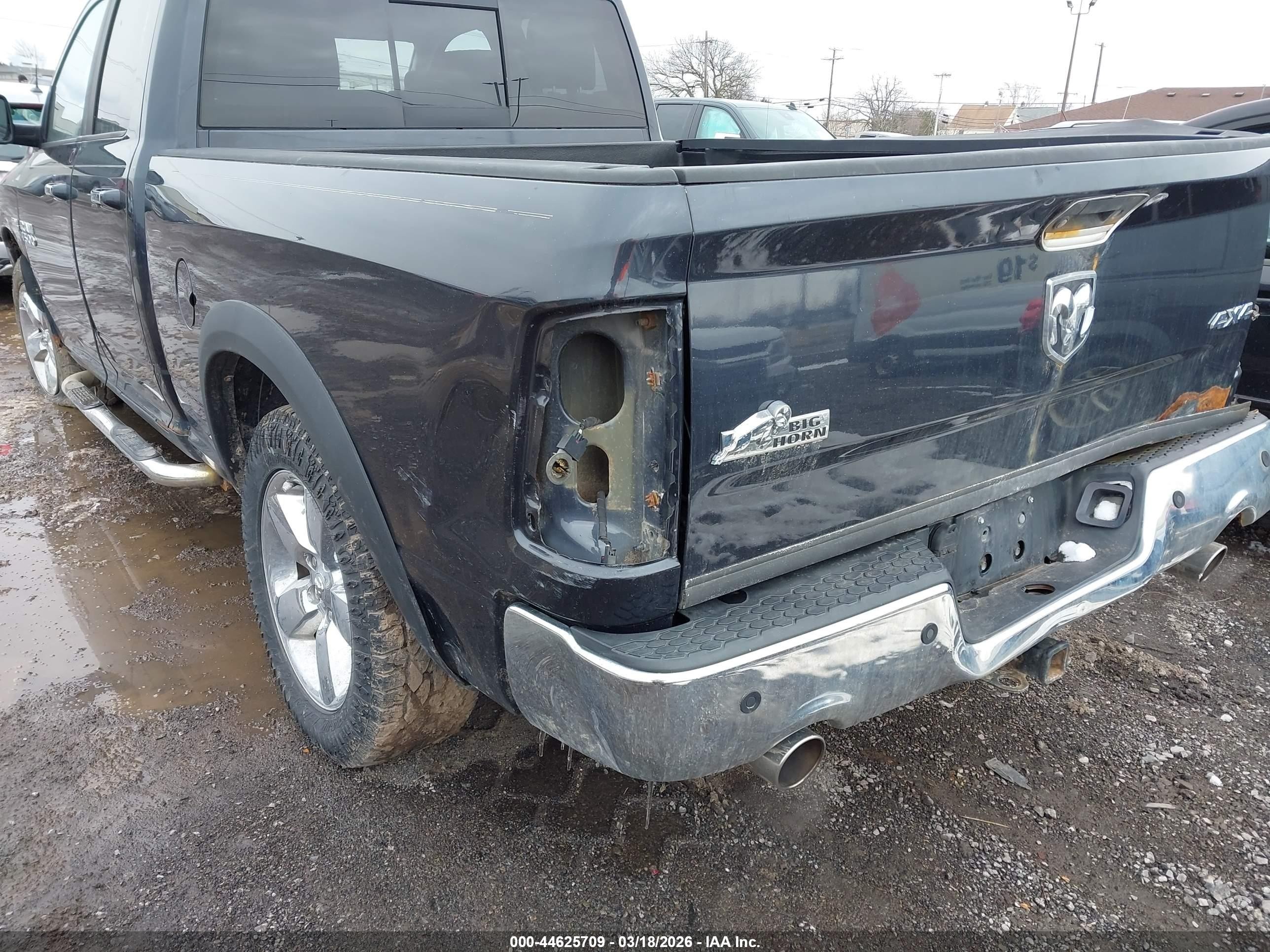 2013 Ram 1500 Big Horn Dark Blue vin: 1C6RR7GT1DS621237