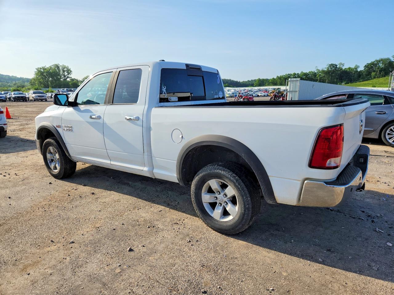 2013 Ram 1500 Slt White vin: 1C6RR7GT1DS700939