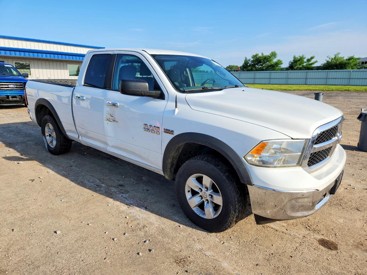 2013 Ram 1500 Slt White vin: 1C6RR7GT1DS700939