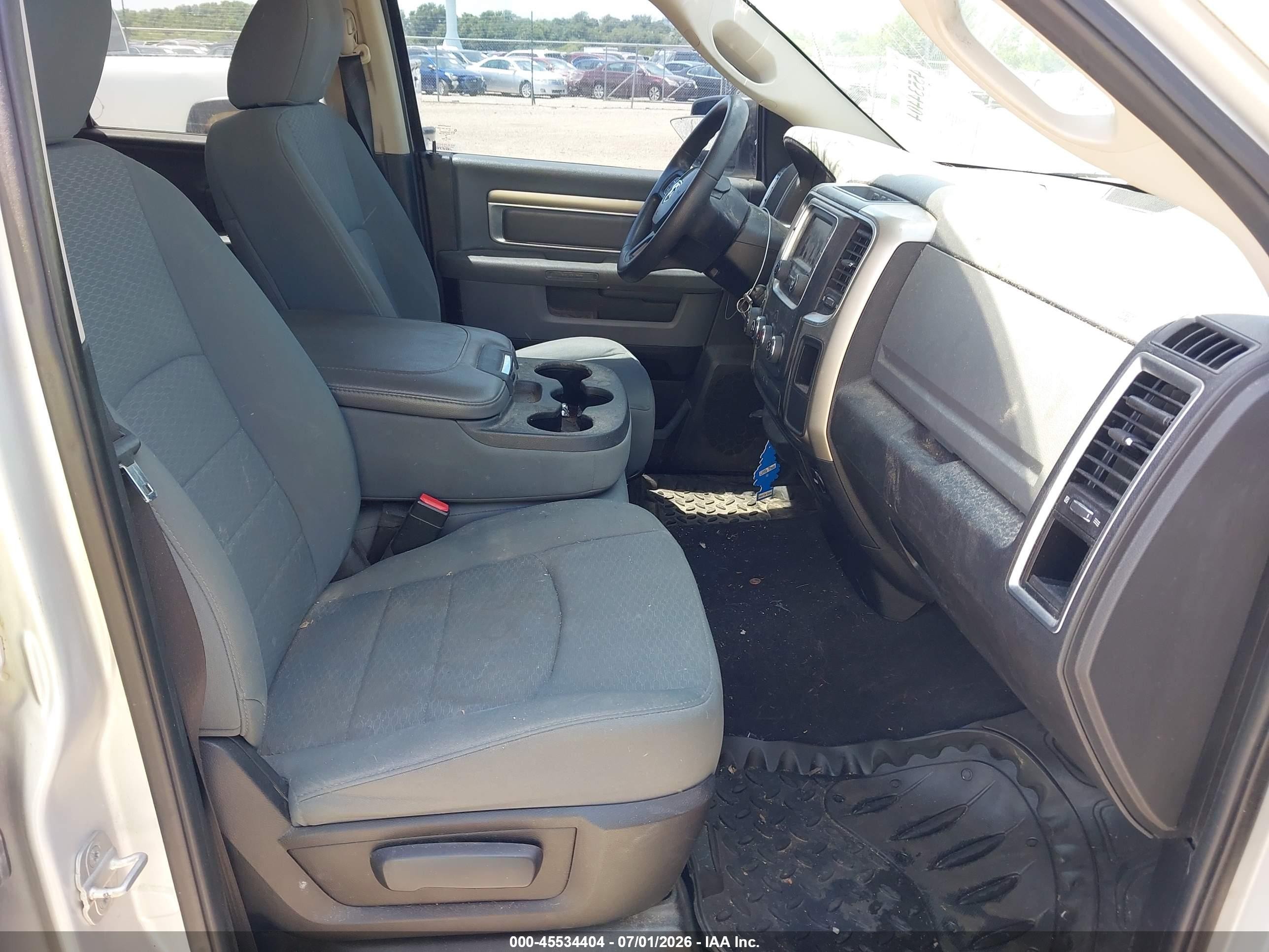 2014 Ram 1500 Slt Silver vin: 1C6RR7GT1ES139255