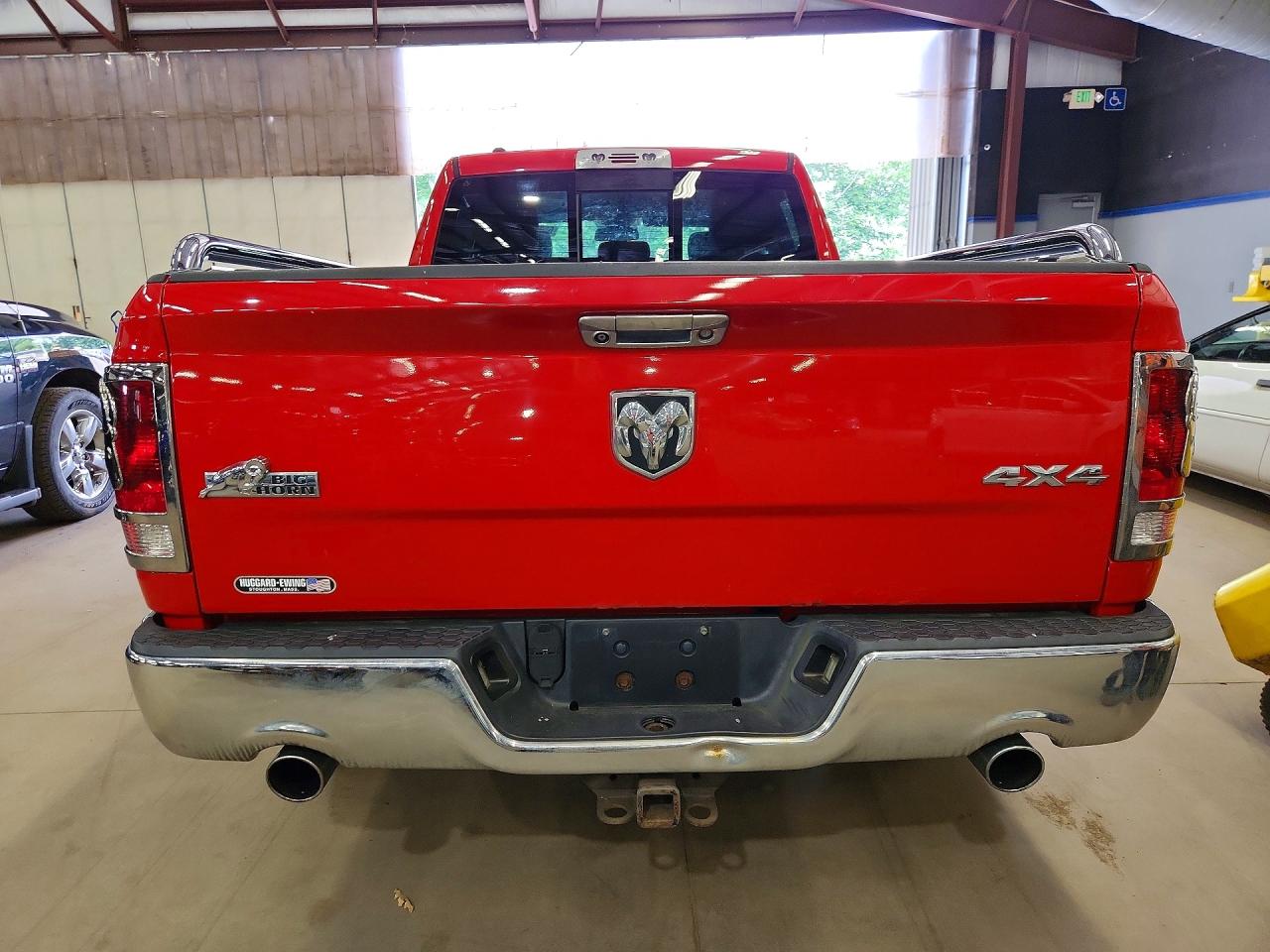 2014 Ram 1500 Slt Red vin: 1C6RR7GT1ES189654