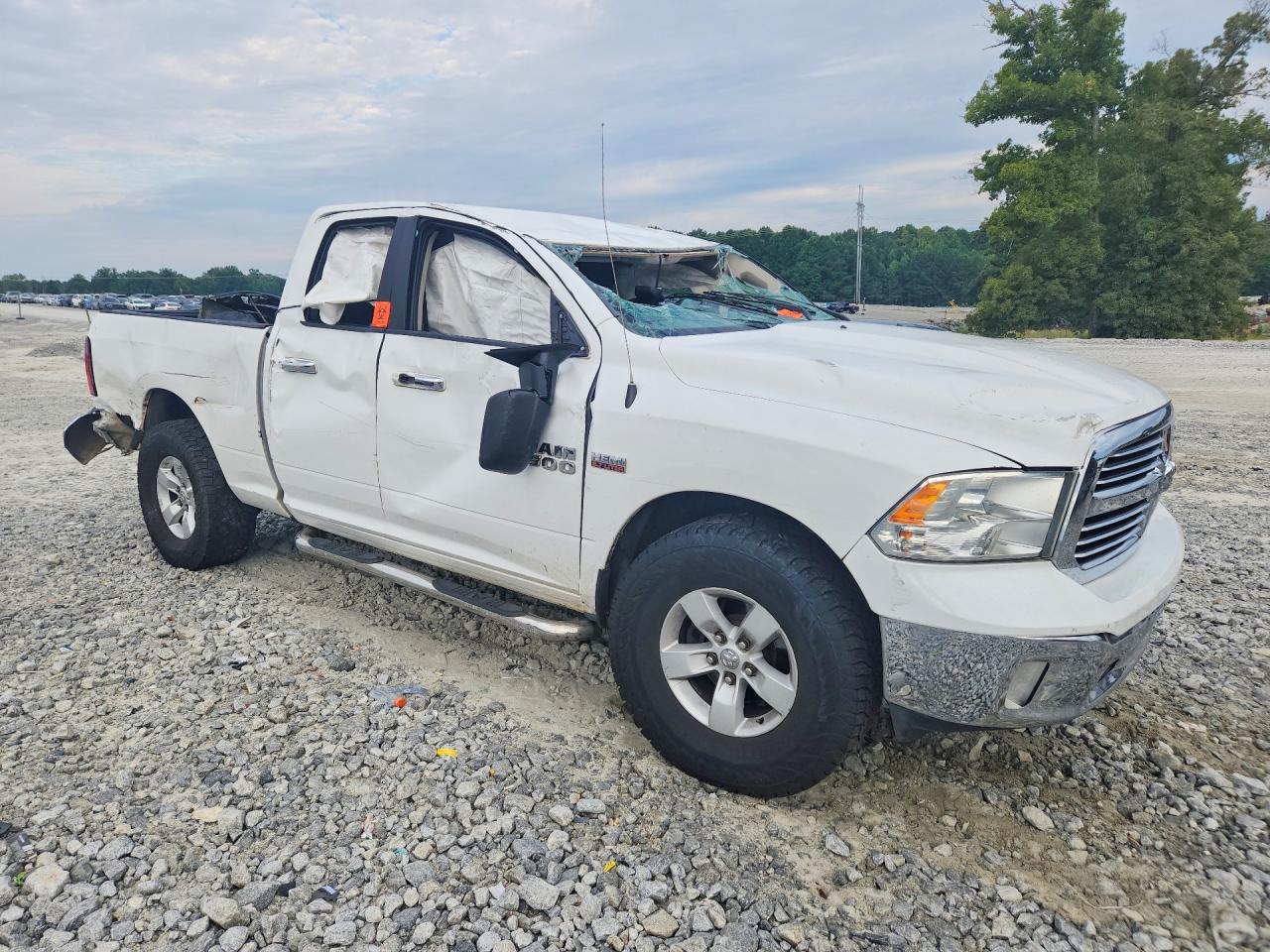2014 Ram 1500 Slt White vin: 1C6RR7GT1ES307444