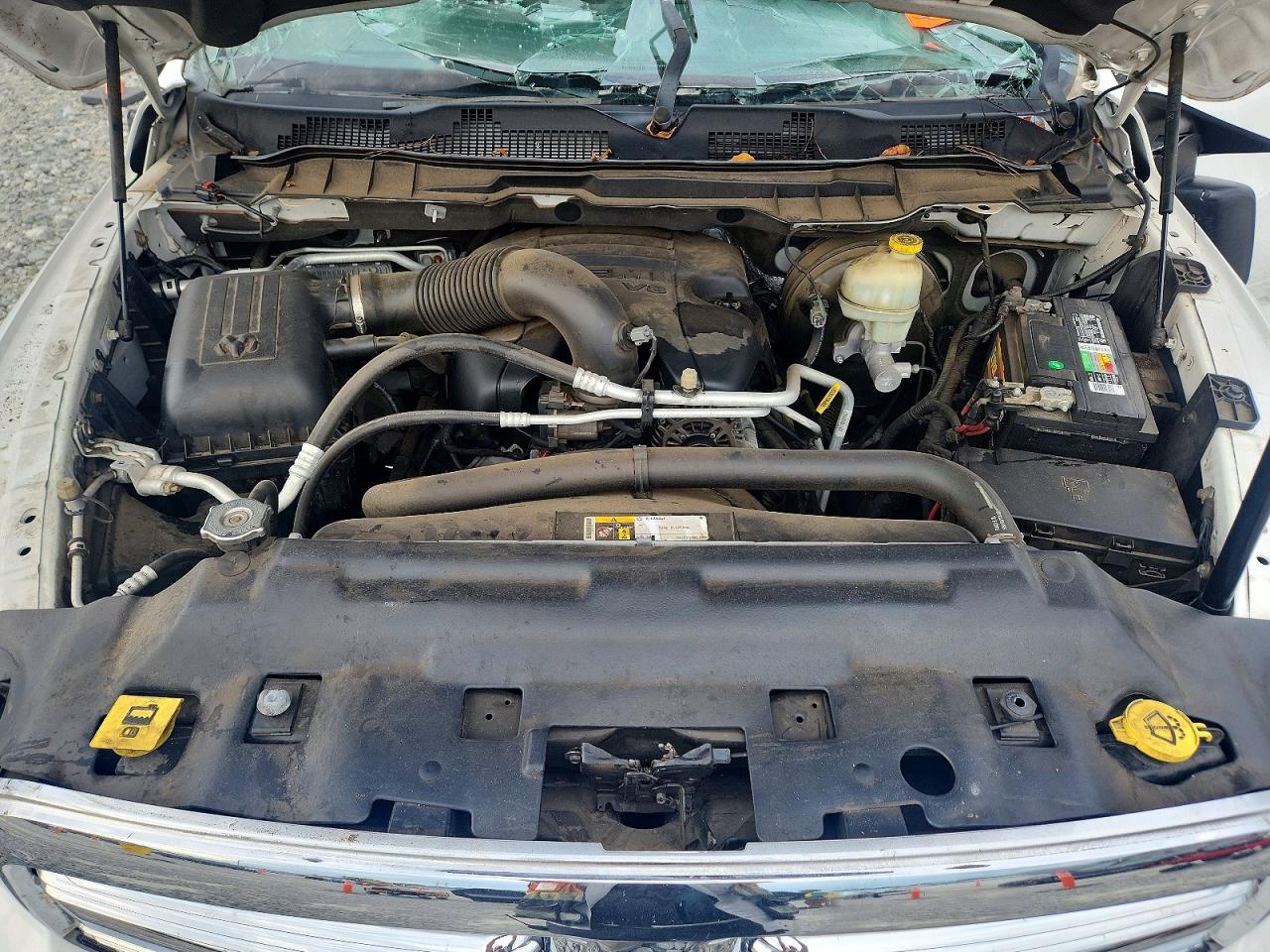 2014 Ram 1500 Slt White vin: 1C6RR7GT1ES307444