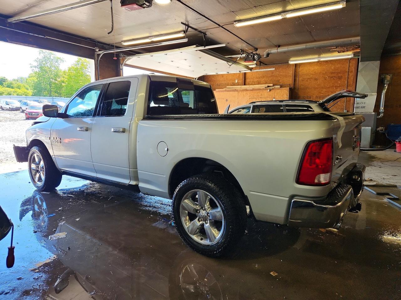 2014 Ram 1500 Slt Silver vin: 1C6RR7GT1ES367370