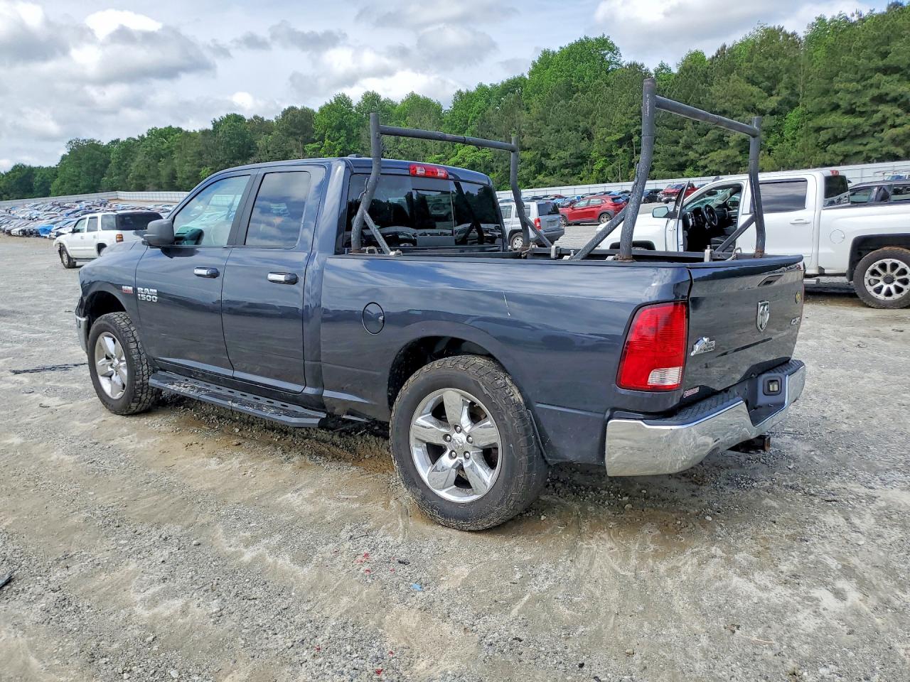 2014 Ram 1500 Slt Black vin: 1C6RR7GT1ES417278