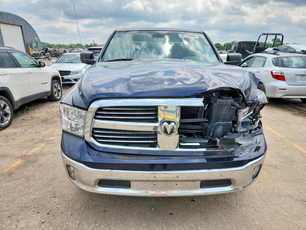 2015 Ram 1500 Slt Blue vin: 1C6RR7GT1FS645136