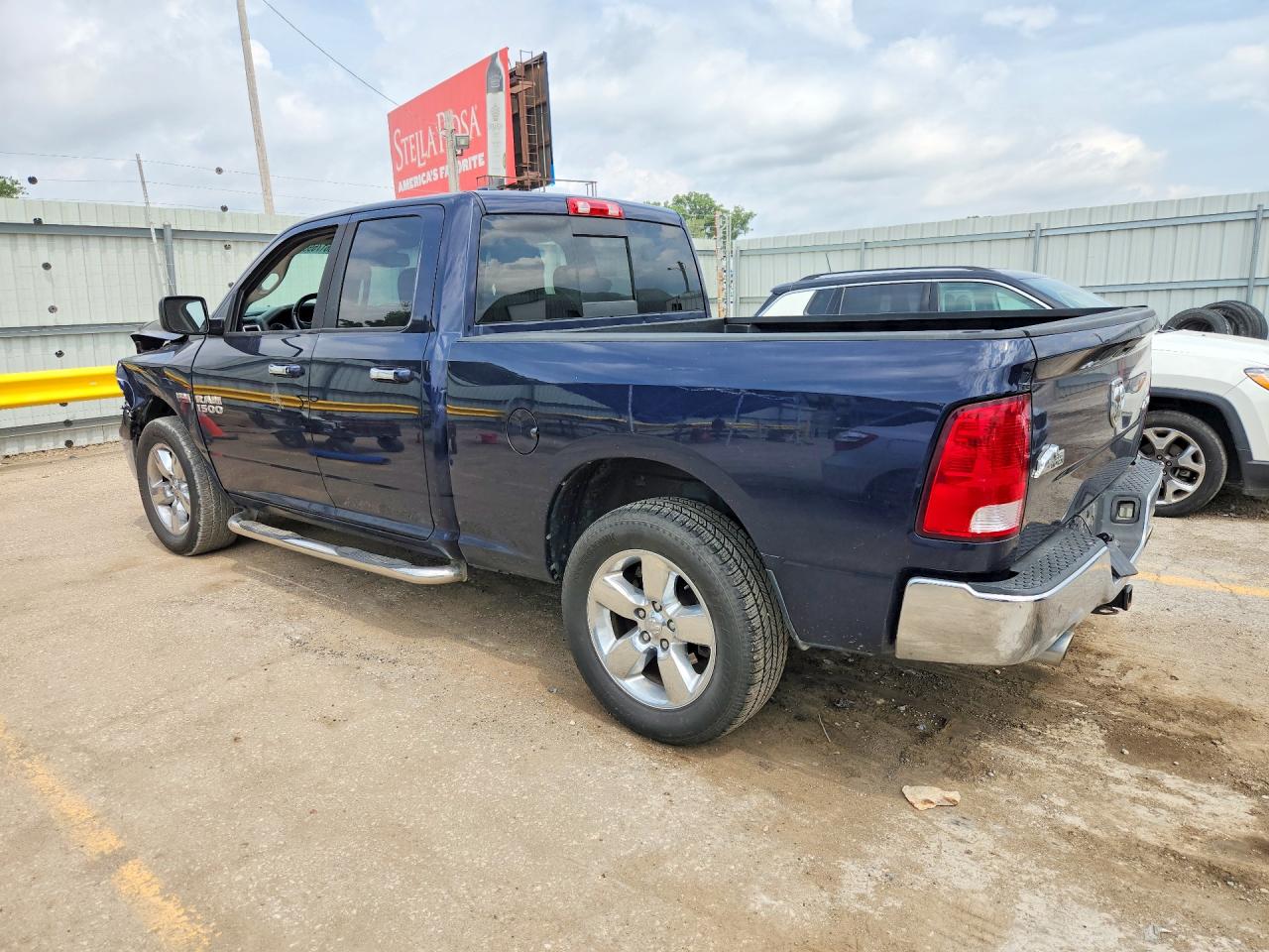 2015 Ram 1500 Slt Blue vin: 1C6RR7GT1FS645136