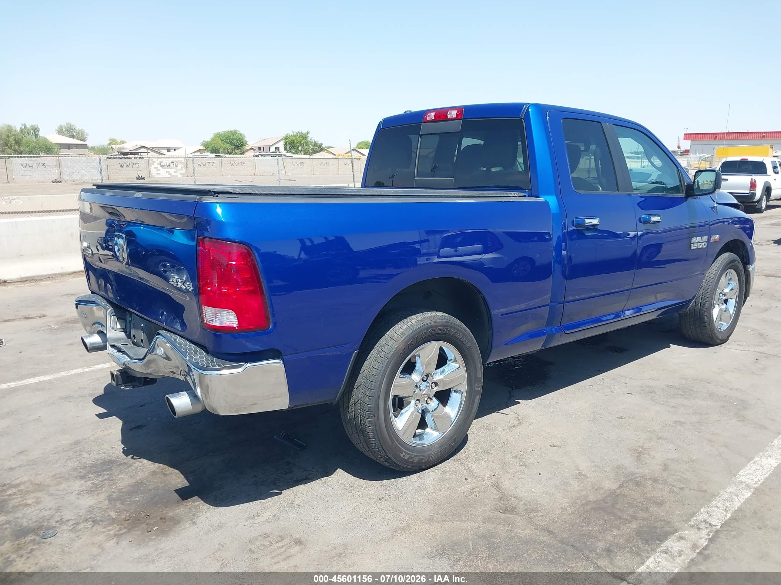 2015 Ram 1500 Big Horn Blue vin: 1C6RR7GT1FS685118