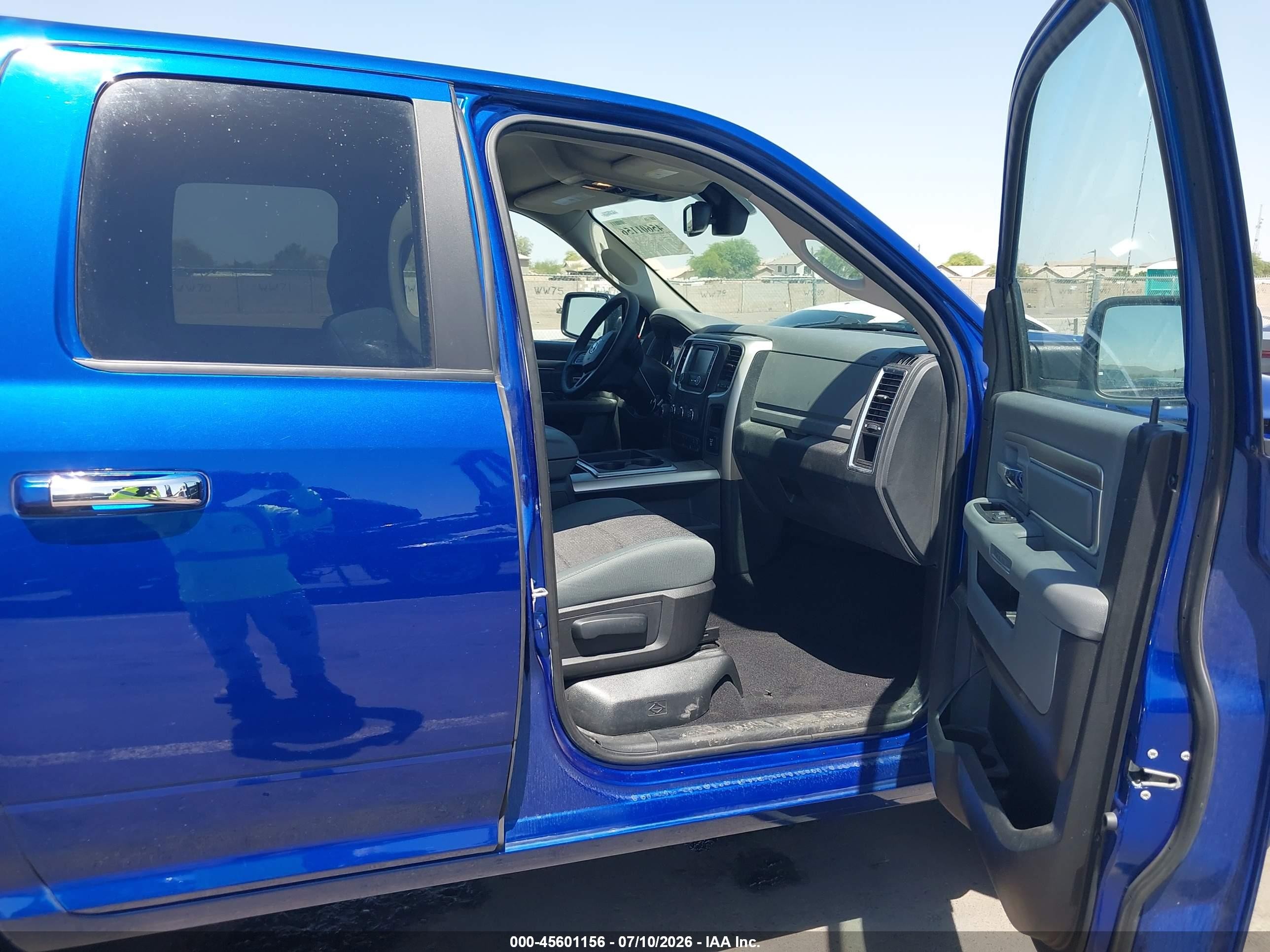 2015 Ram 1500 Big Horn Blue vin: 1C6RR7GT1FS685118