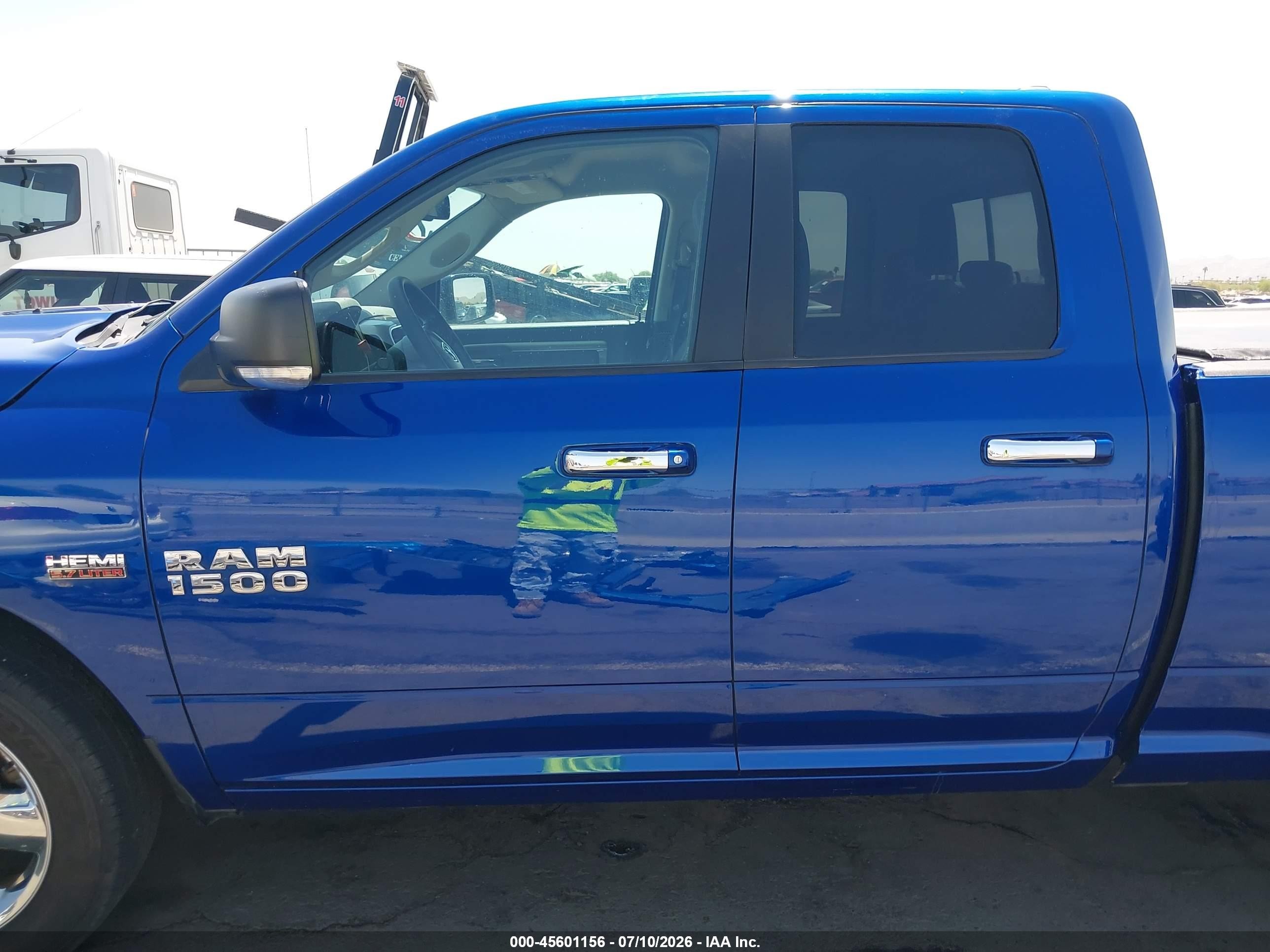 2015 Ram 1500 Big Horn Blue vin: 1C6RR7GT1FS685118