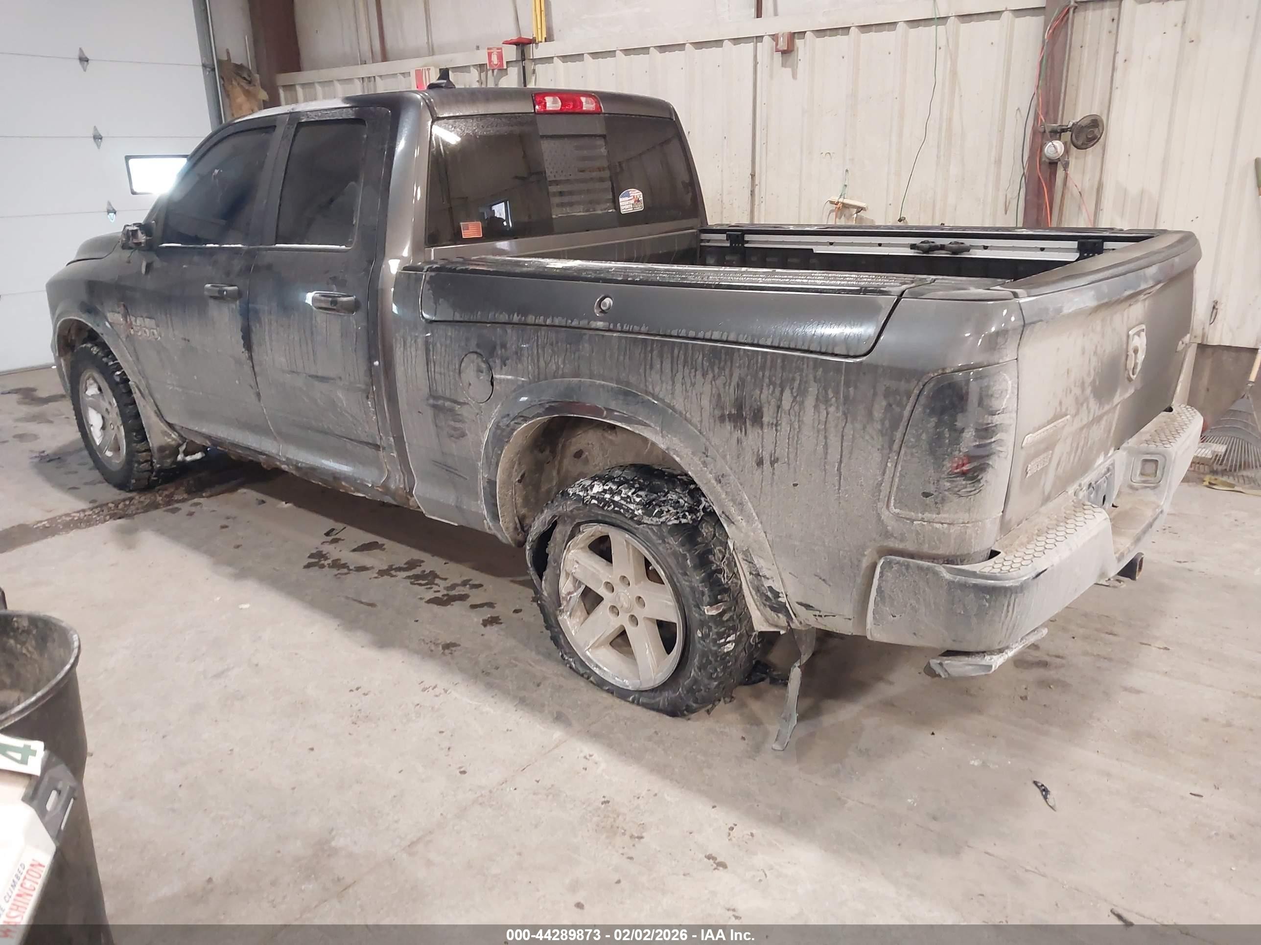2015 Ram 1500 Outdoorsman Gray vin: 1C6RR7GT1FS713984