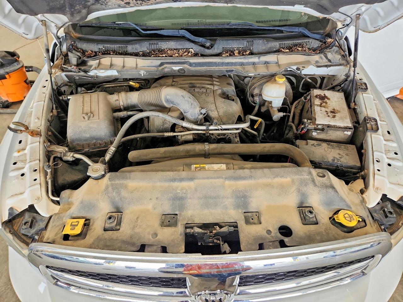 2013 Ram 1500 Slt White vin: 1C6RR7GT2DS584683