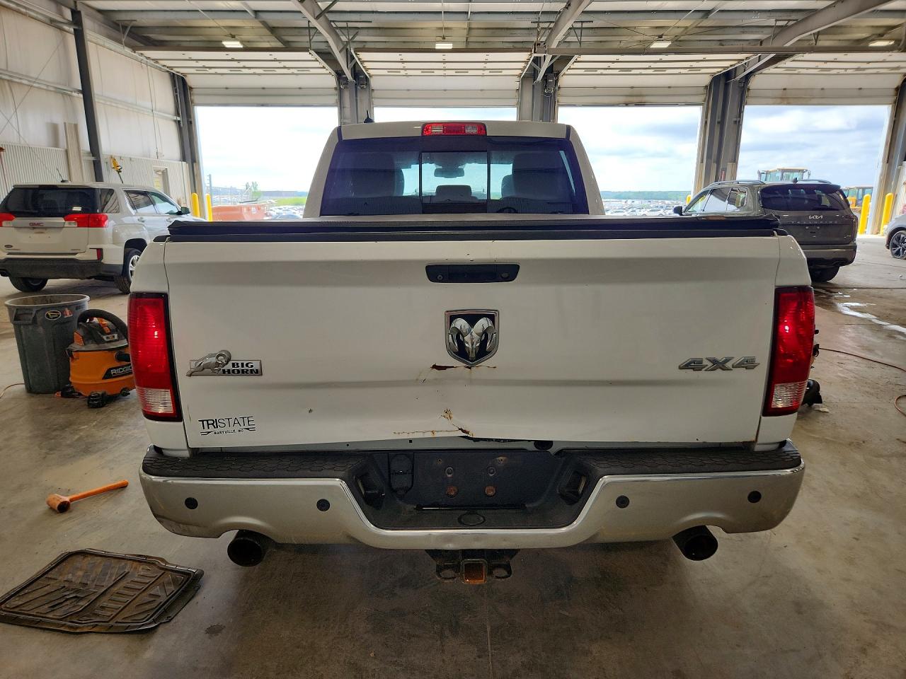 2013 Ram 1500 Slt White vin: 1C6RR7GT2DS584683