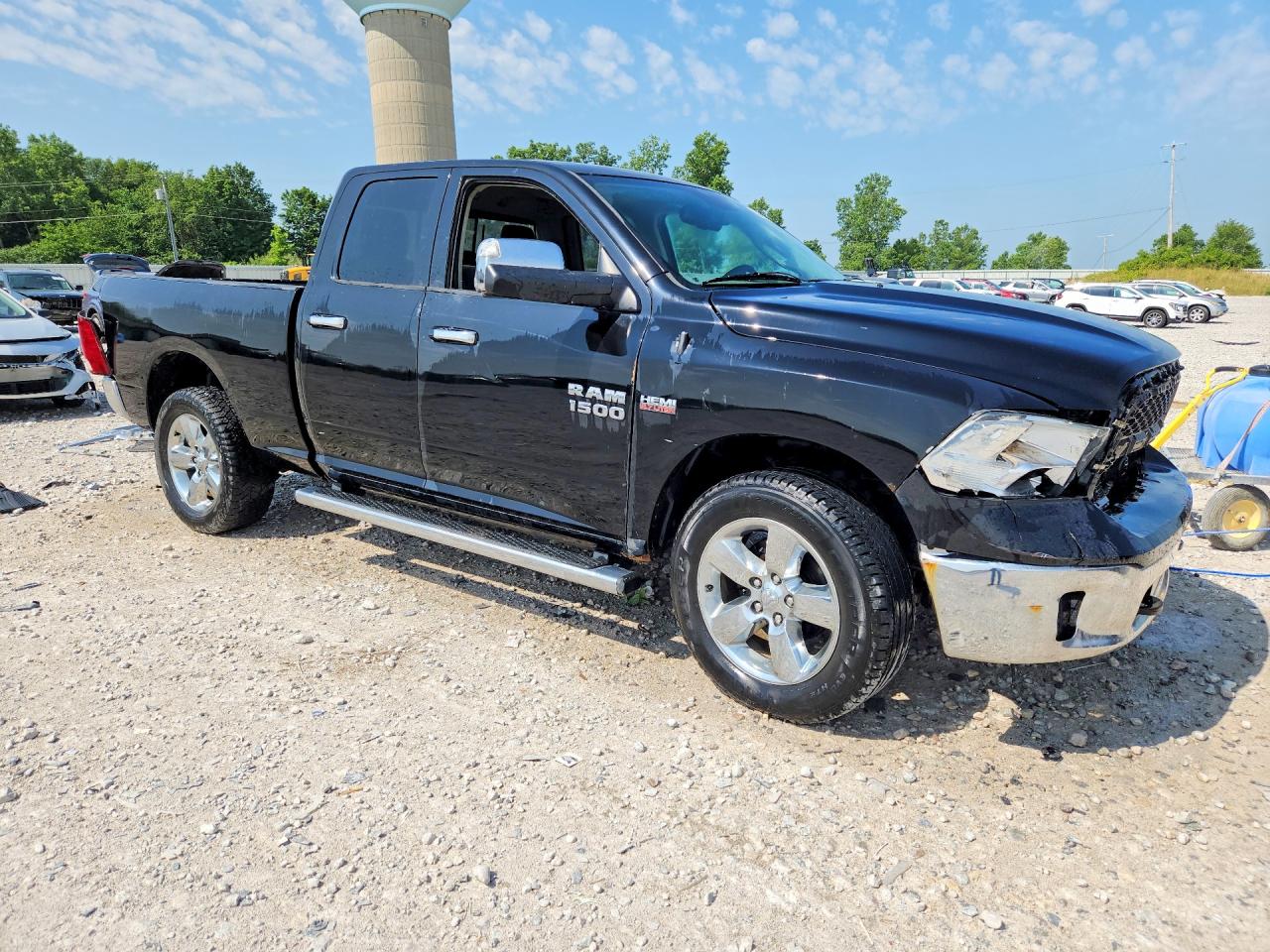 2013 Ram 1500 Slt Черный vin: 1C6RR7GT2DS657423