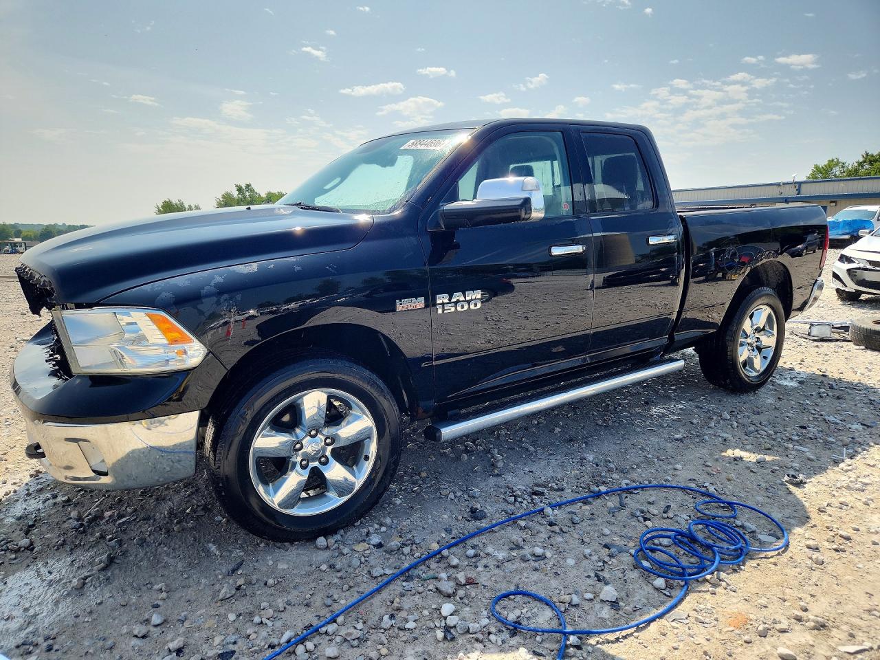 2013 Ram 1500 Slt Black vin: 1C6RR7GT2DS657423