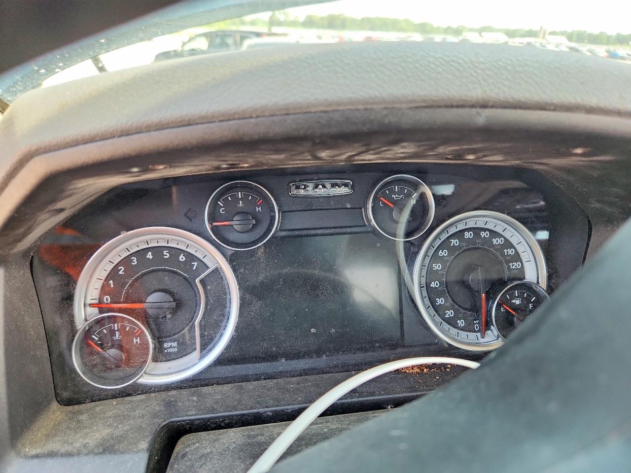2013 Ram 1500 Slt Черный vin: 1C6RR7GT2DS657423