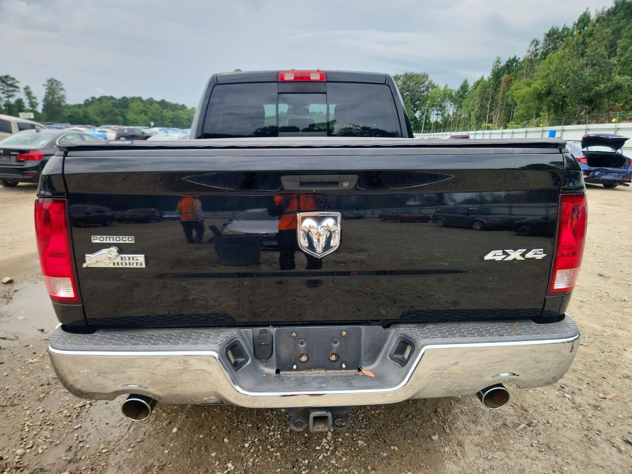 2013 Ram 1500 Slt Black vin: 1C6RR7GT2DS675162
