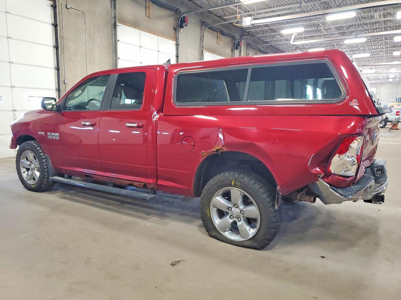 2013 Ram 1500 Slt Red vin: 1C6RR7GT2DS725669