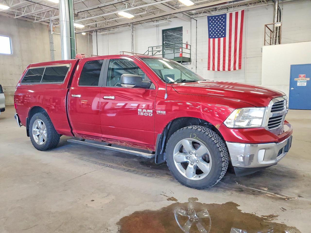 2013 Ram 1500 Slt Red vin: 1C6RR7GT2DS725669