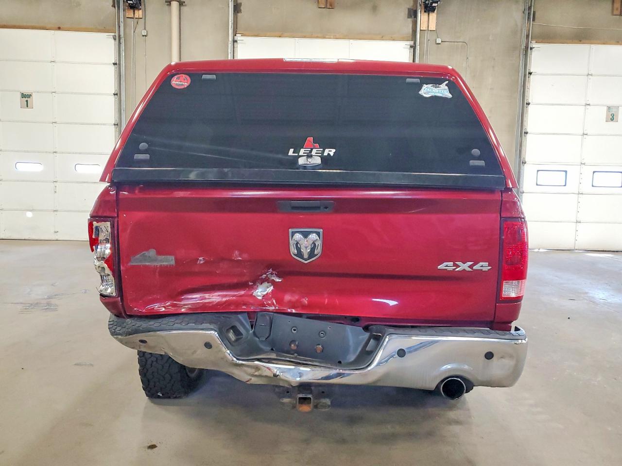 2013 Ram 1500 Slt Red vin: 1C6RR7GT2DS725669