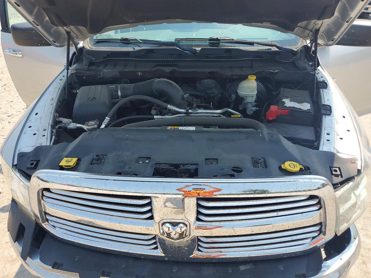2014 Ram 1500 Slt Silver vin: 1C6RR7GT2ES106443